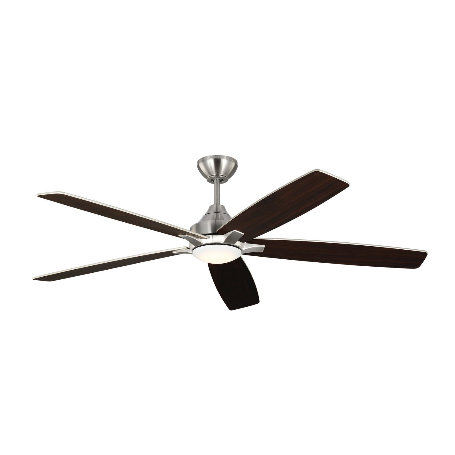 Generation Lighting - 5LWDSM60BSD - 60" Ceiling Fan - Lowden - Brushed Steel