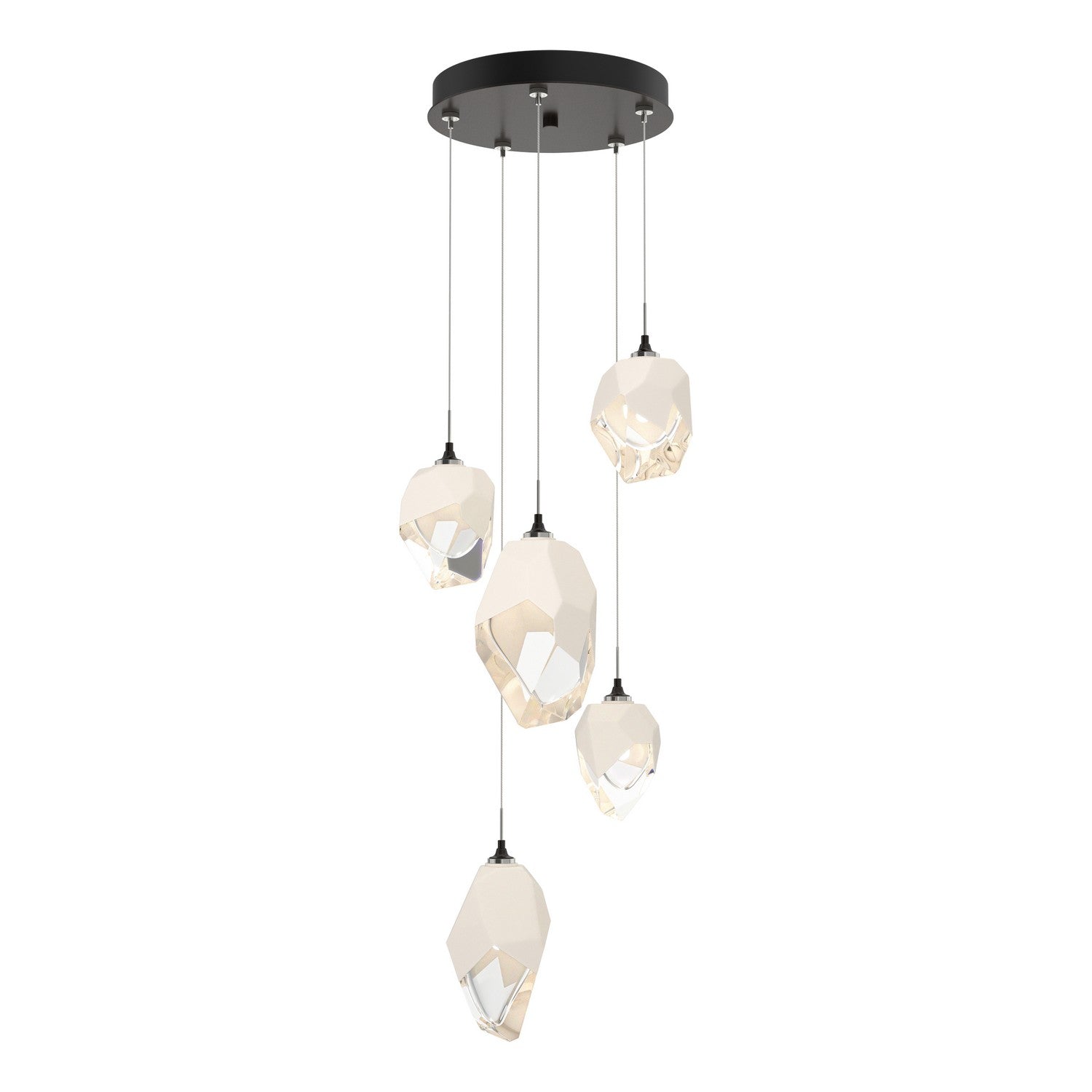 Hubbardton Forge - 131139-SKT-STND-14-WP0756 - LED Pendant - Chrysalis - Oil Rubbed Bronze
