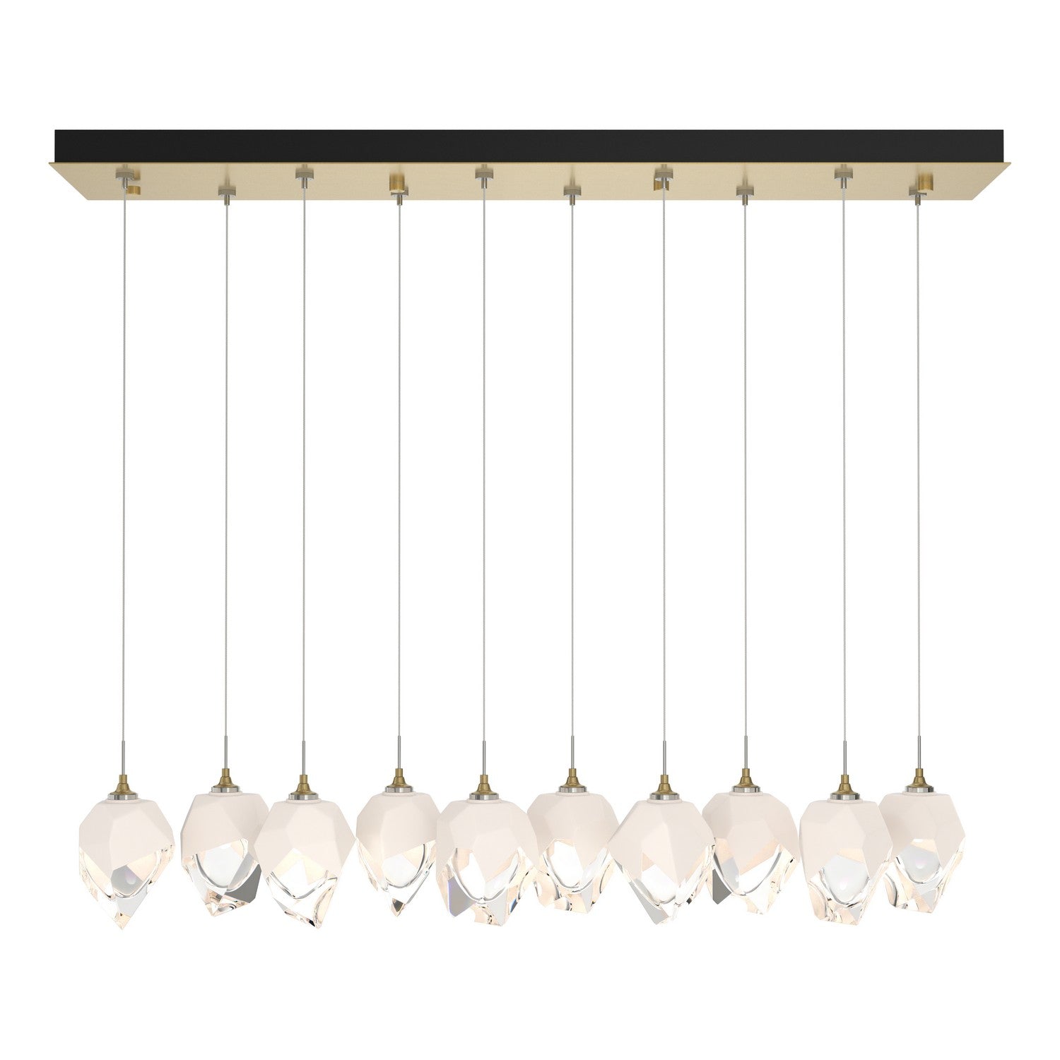 Hubbardton Forge - 131143-SKT-STND-86-WP0754 - LED Pendant - Chrysalis - Modern Brass