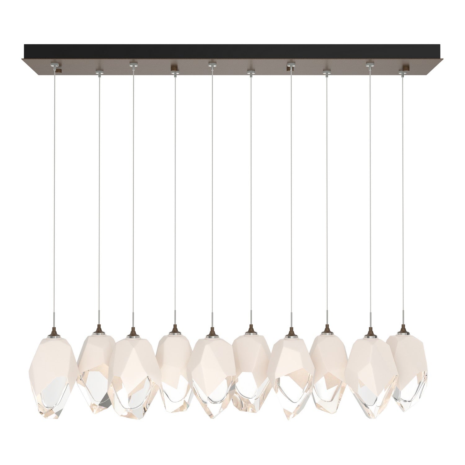 Hubbardton Forge - 131144-SKT-STND-05-WP0755 - LED Pendant - Chrysalis - Bronze