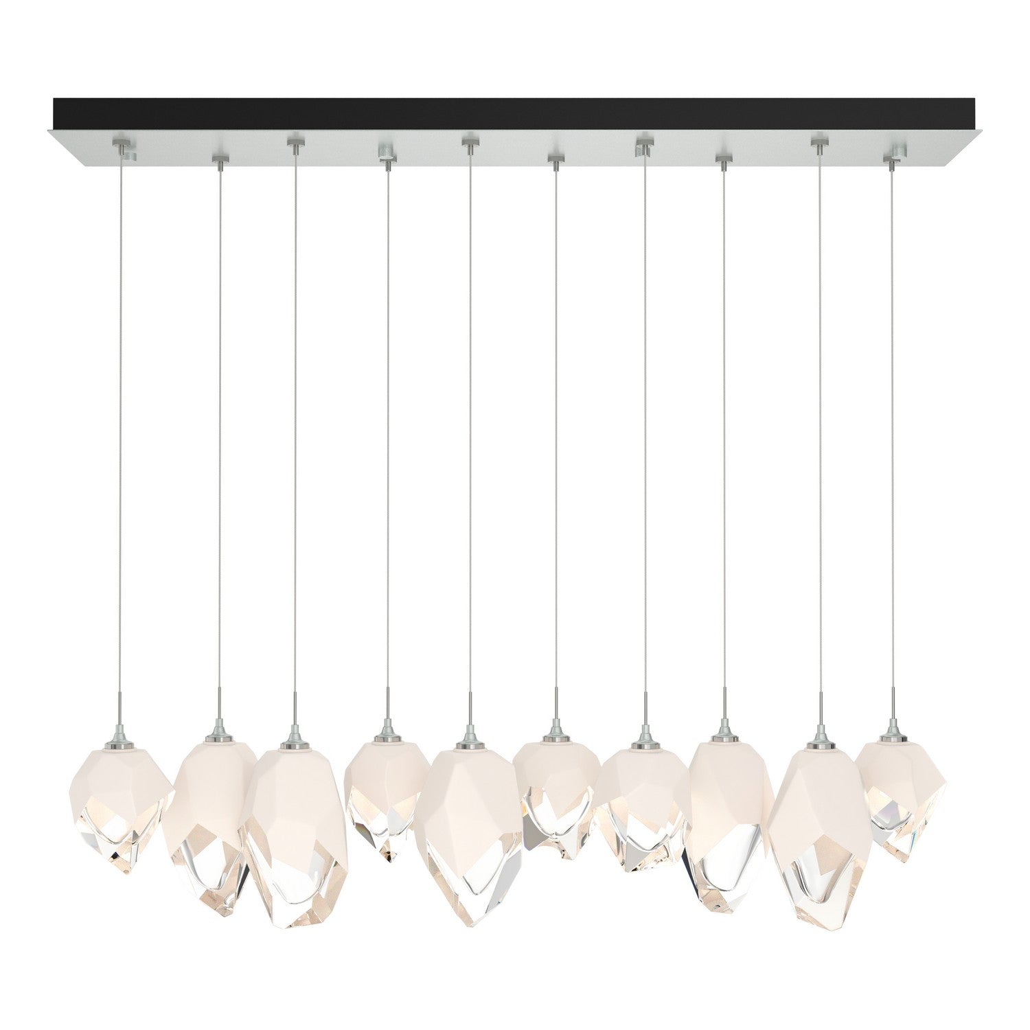 Hubbardton Forge - 131145-SKT-STND-82-WP0756 - LED Pendant - Chrysalis - Vintage Platinum