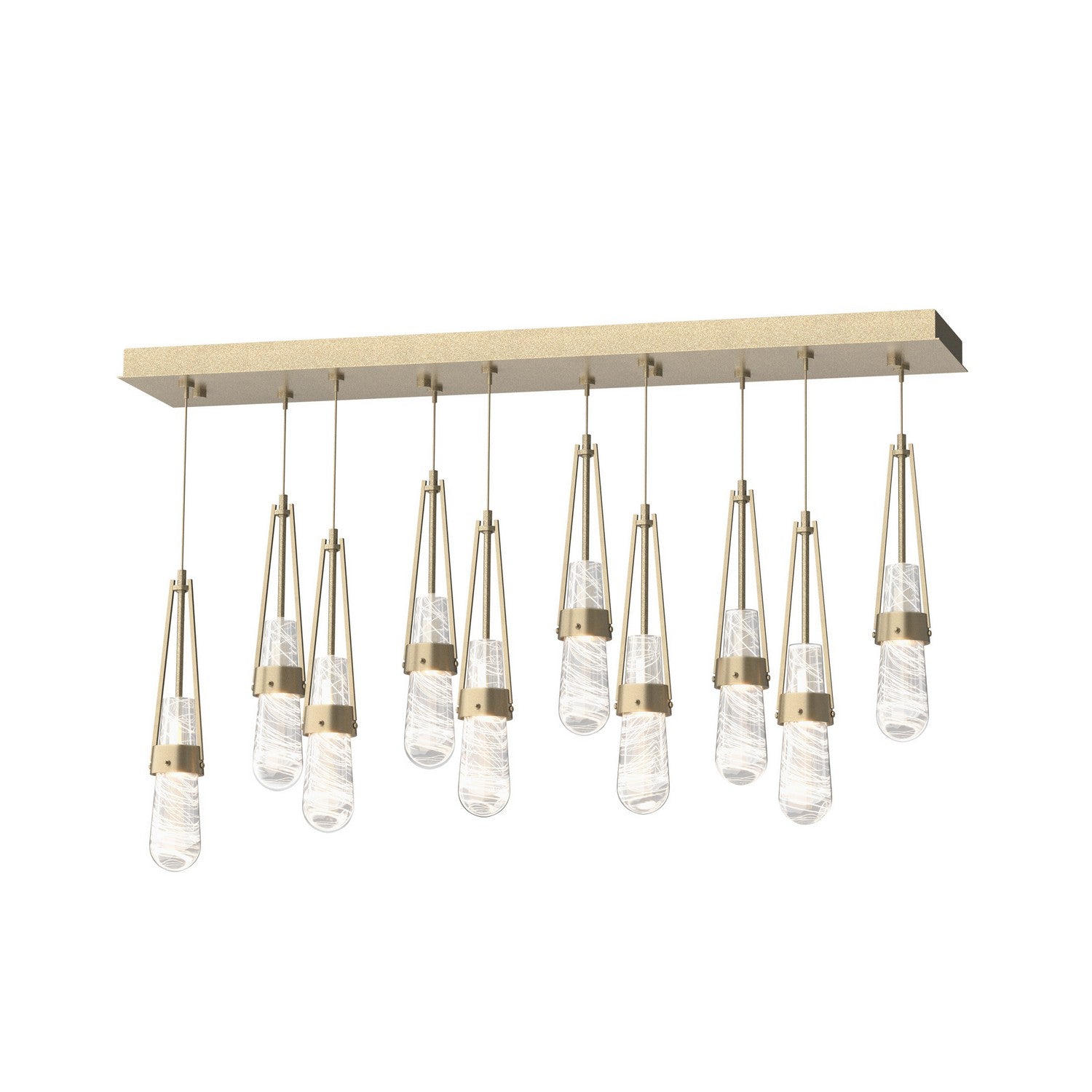 Hubbardton Forge - 131200-SKT-STND-84-YJ0434 - LED Pendant - Link - Soft Gold