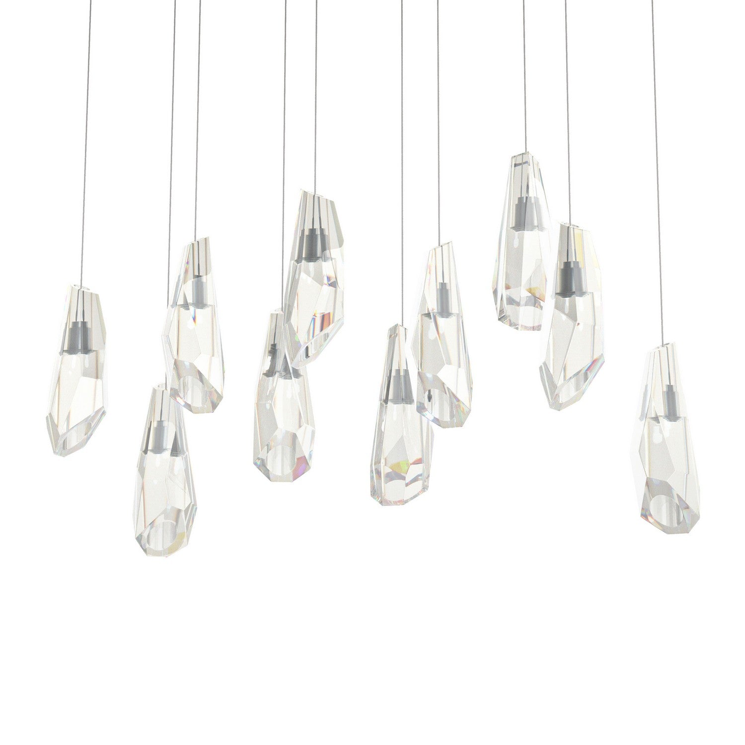 Hubbardton Forge - 131201-SKT-LONG-10-CR - LED Pendant - Luma - Black