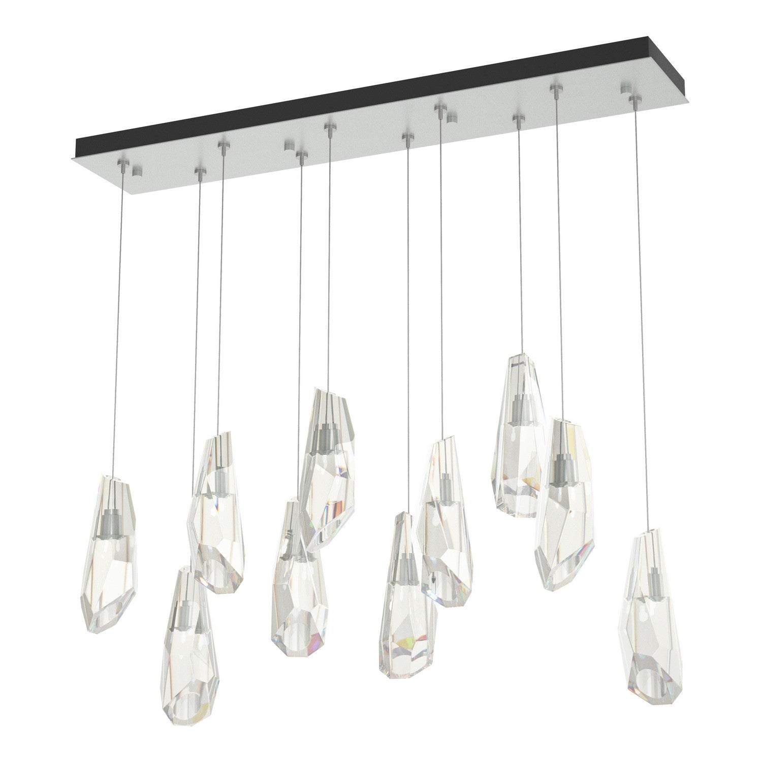 Hubbardton Forge - 131201-SKT-STND-82-CR - LED Pendant - Luma - Vintage Platinum