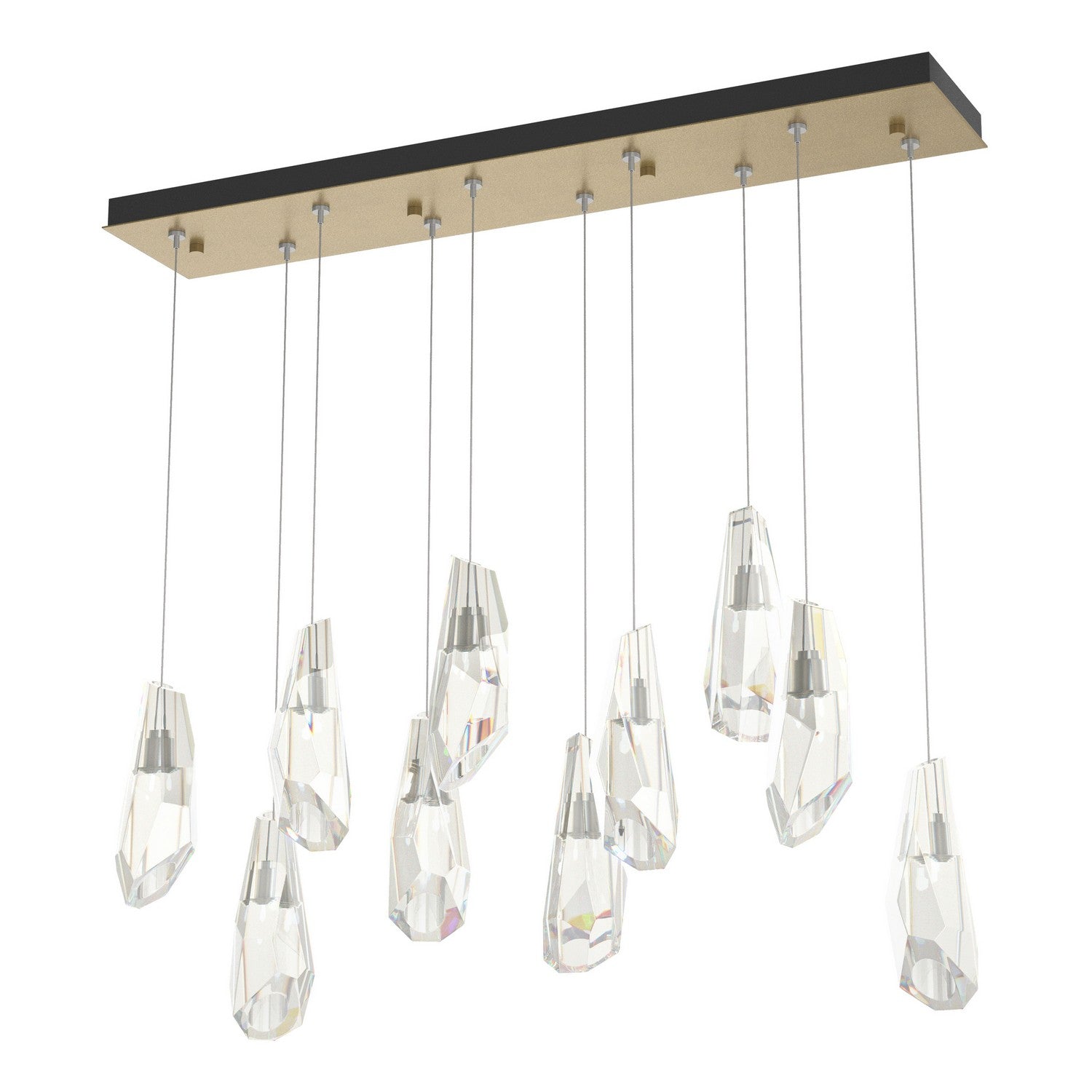 Hubbardton Forge - 131201-SKT-STND-84-CR - LED Pendant - Luma - Soft Gold