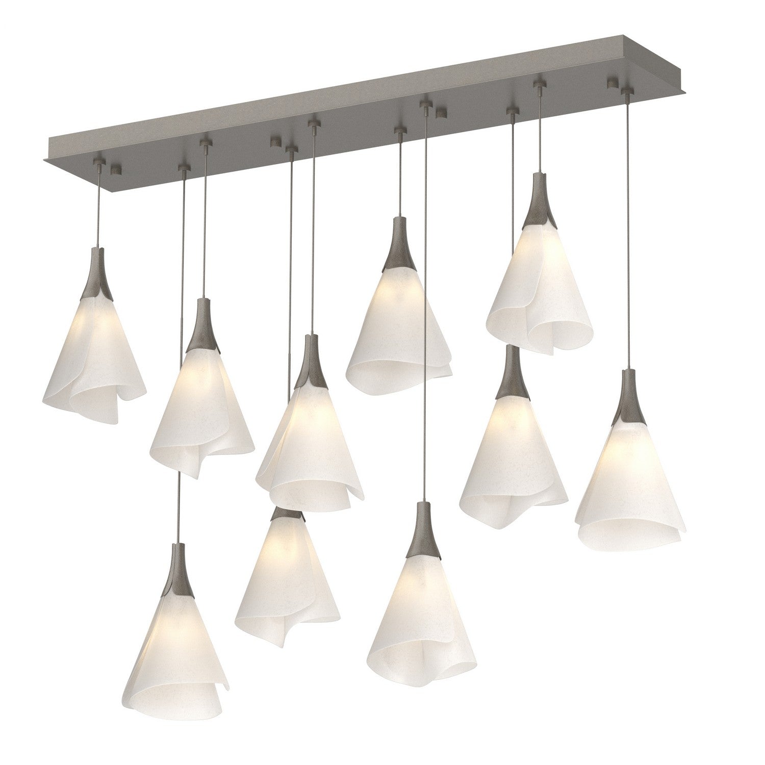 Hubbardton Forge - 131202-SKT-STND-07-SH1987 - LED Pendant - Mobius - Dark Smoke