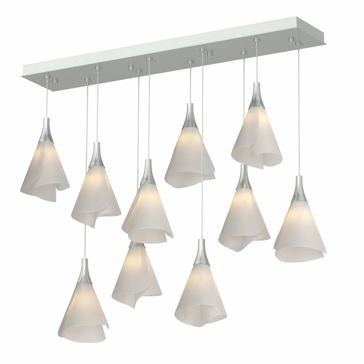 Hubbardton Forge - 131202-SKT-STND-82-SH1987 - LED Pendant - Mobius - Vintage Platinum