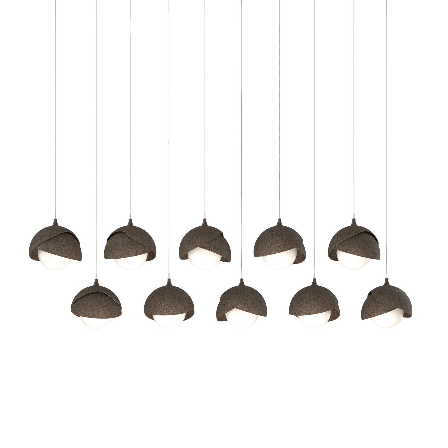 Hubbardton Forge - 131205-SKT-LONG-05-05-GG0711 - LED Pendant - Brooklyn - Bronze
