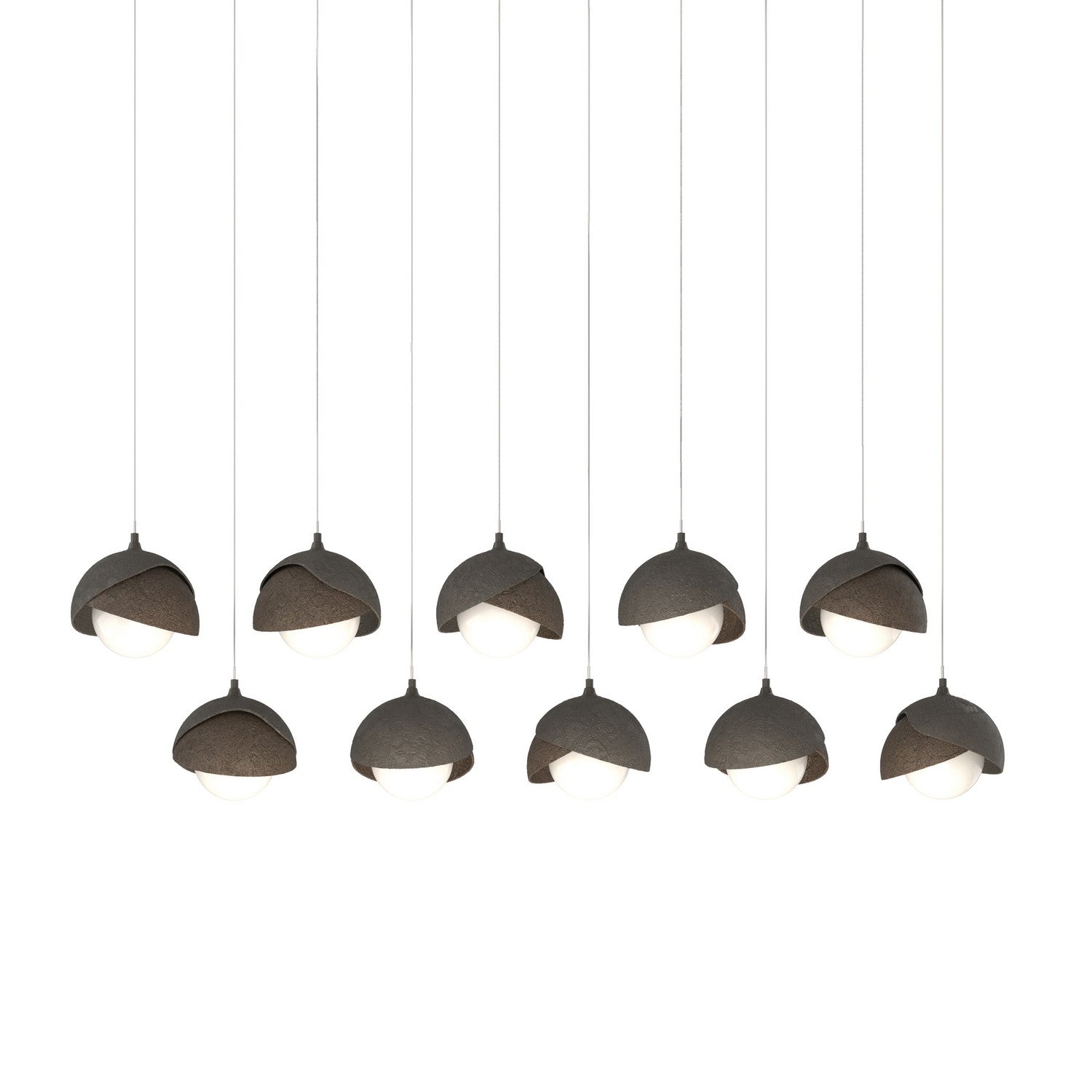 Hubbardton Forge - 131205-SKT-LONG-07-05-GG0711 - LED Pendant - Brooklyn - Dark Smoke