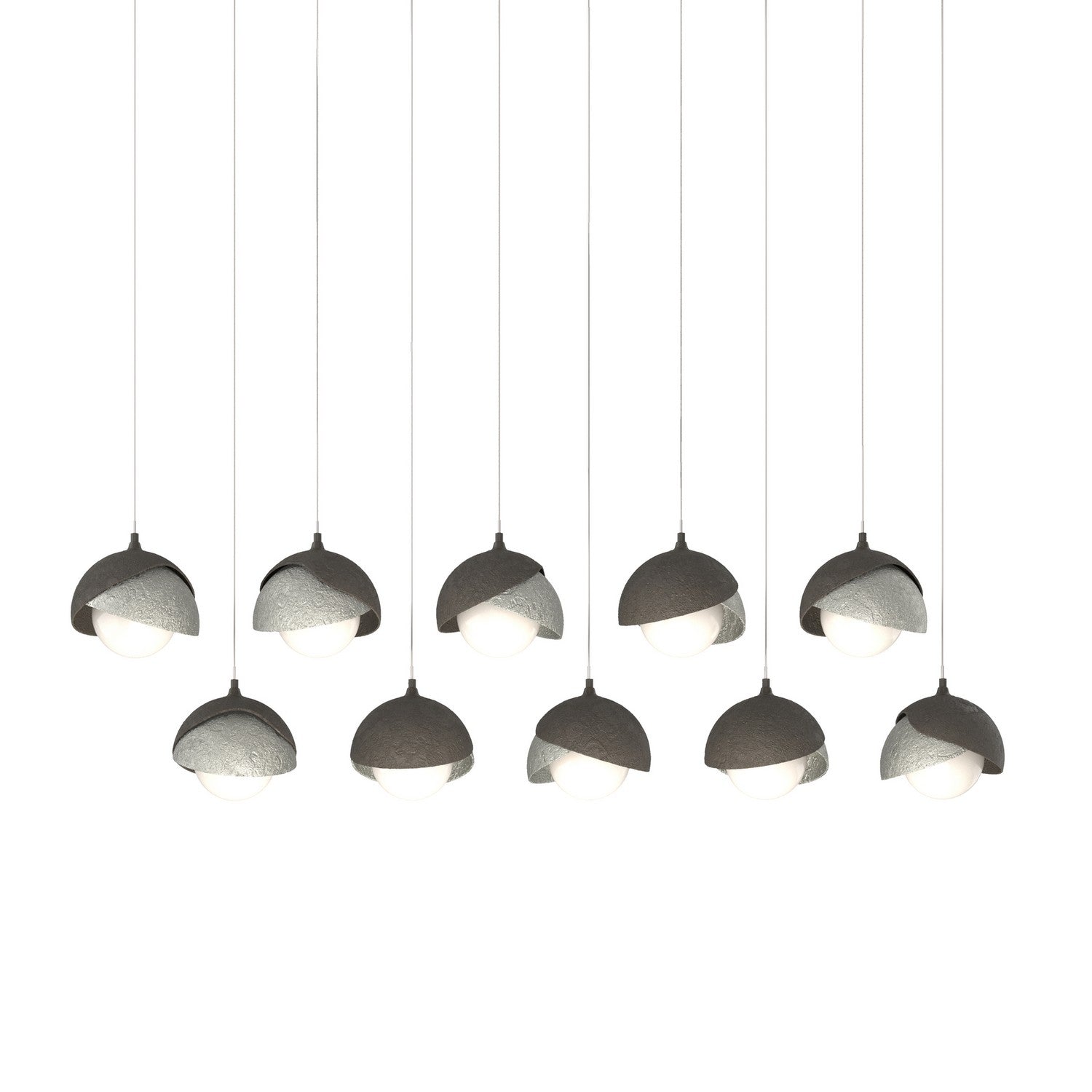 Hubbardton Forge - 131205-SKT-LONG-07-85-GG0711 - LED Pendant - Brooklyn - Dark Smoke