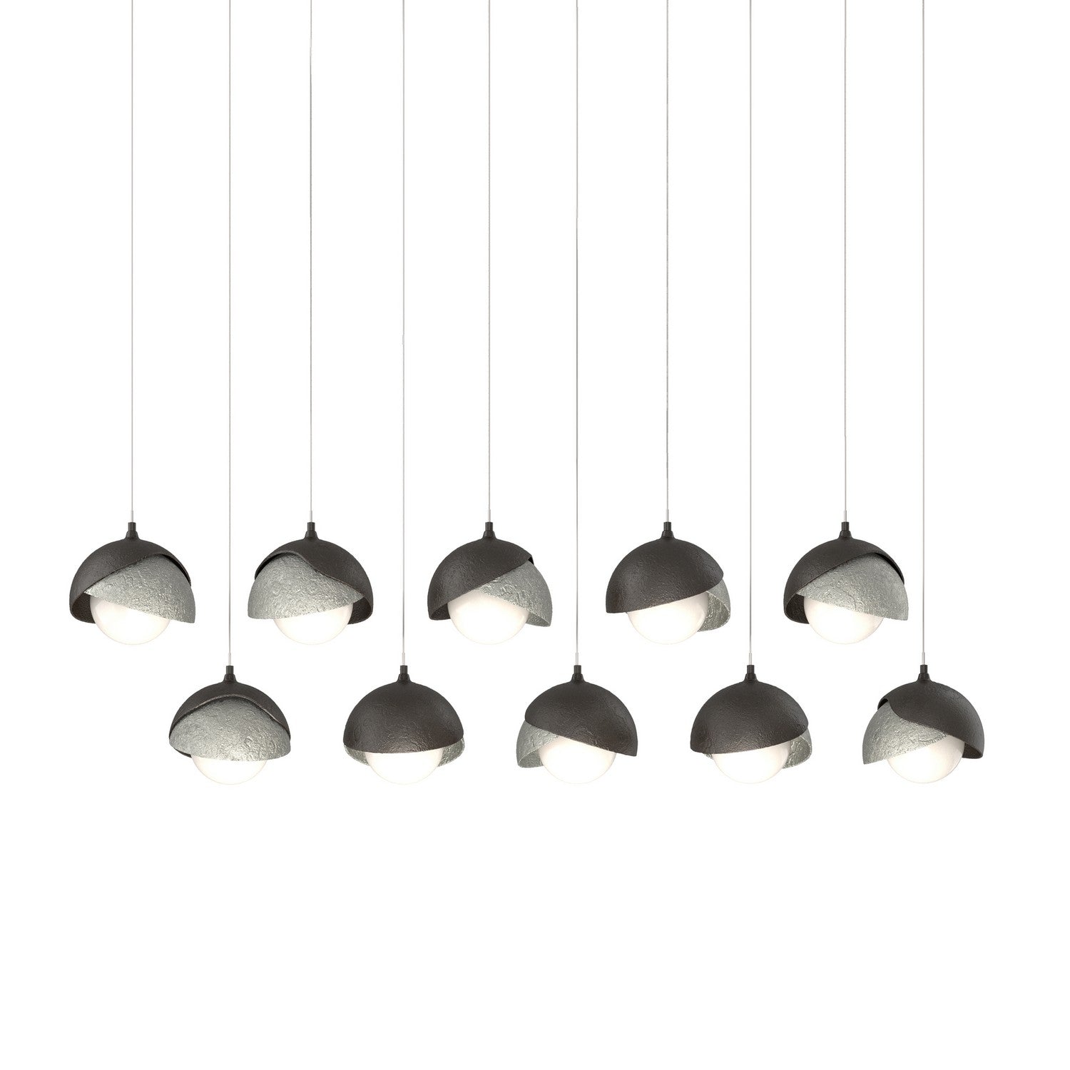 Hubbardton Forge - 131205-SKT-LONG-14-85-GG0711 - LED Pendant - Brooklyn - Oil Rubbed Bronze
