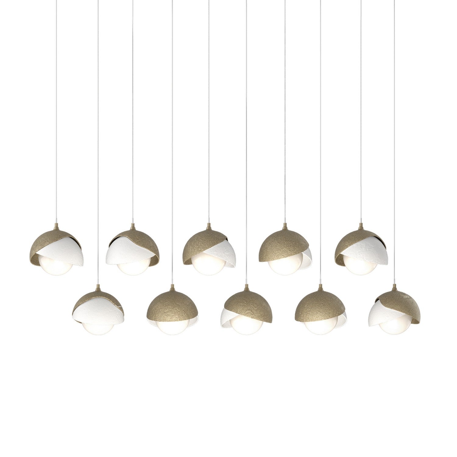 Hubbardton Forge - 131205-SKT-LONG-84-02-GG0711 - LED Pendant - Brooklyn - Soft Gold
