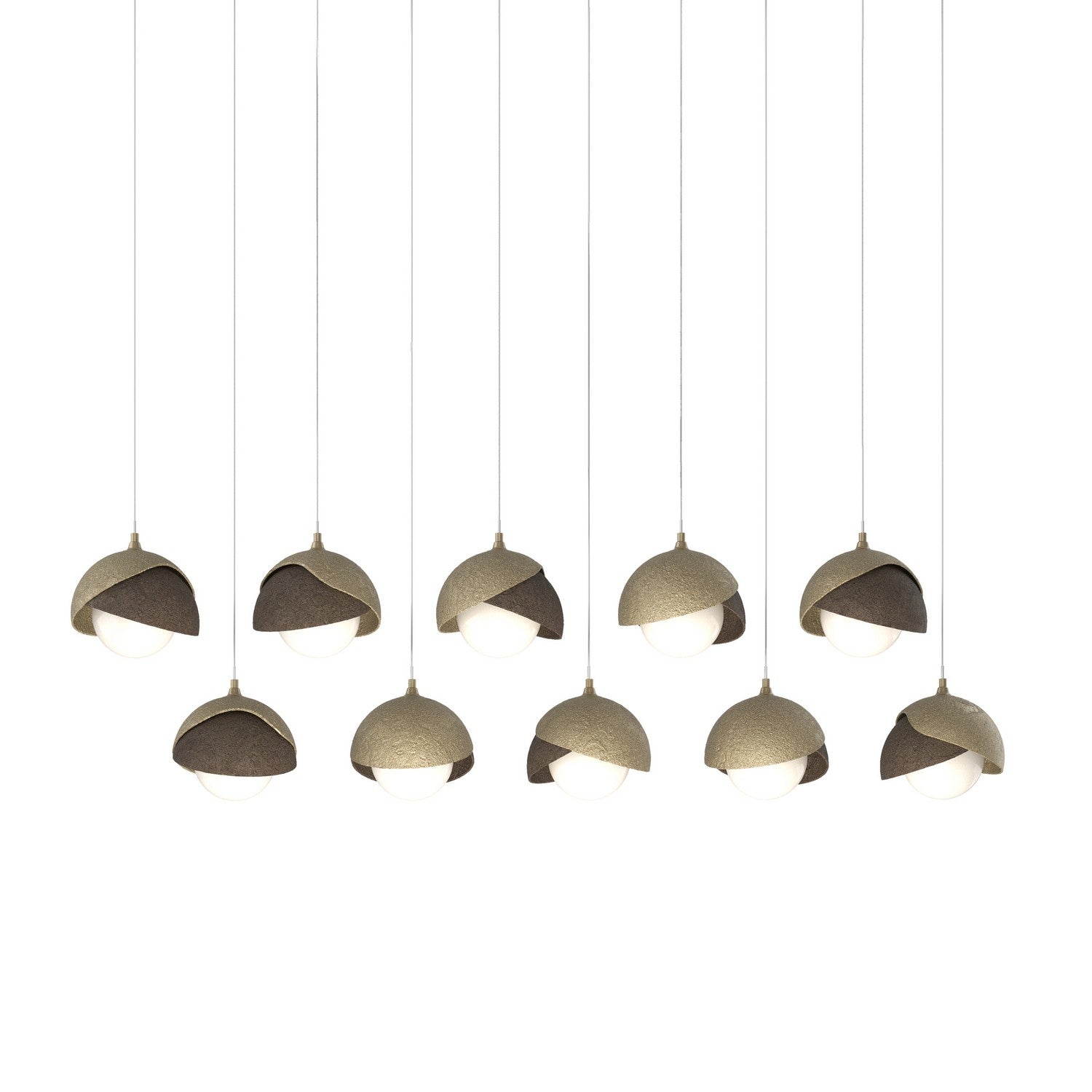 Hubbardton Forge - 131205-SKT-LONG-84-05-GG0711 - LED Pendant - Brooklyn - Soft Gold