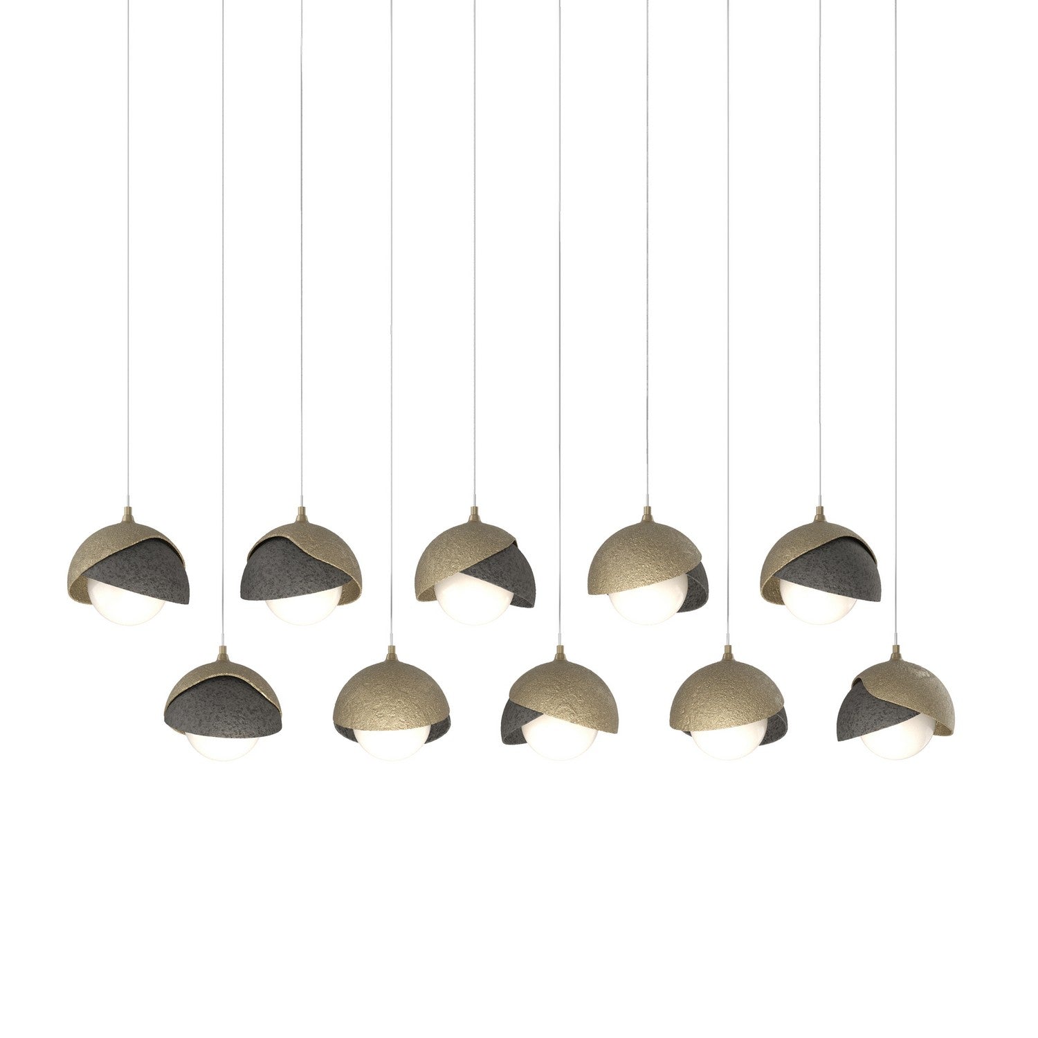Hubbardton Forge - 131205-SKT-LONG-84-20-GG0711 - LED Pendant - Brooklyn - Soft Gold