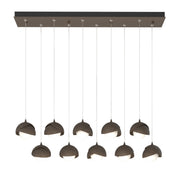 Hubbardton Forge - 131205-SKT-STND-05-05-GG0711 - LED Pendant - Brooklyn - Bronze