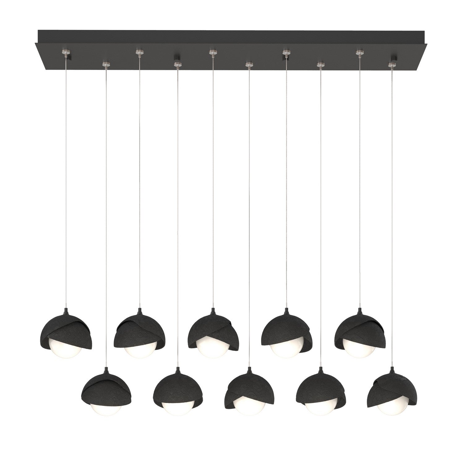 Hubbardton Forge - 131205-SKT-STND-10-10-GG0711 - LED Pendant - Brooklyn - Black