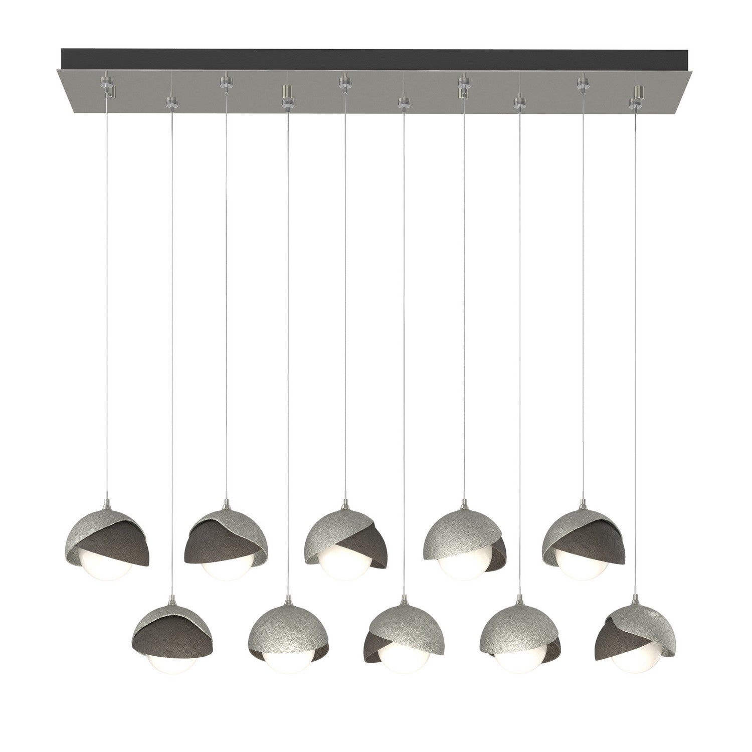 Hubbardton Forge - 131205-SKT-STND-85-07-GG0711 - LED Pendant - Brooklyn - Sterling