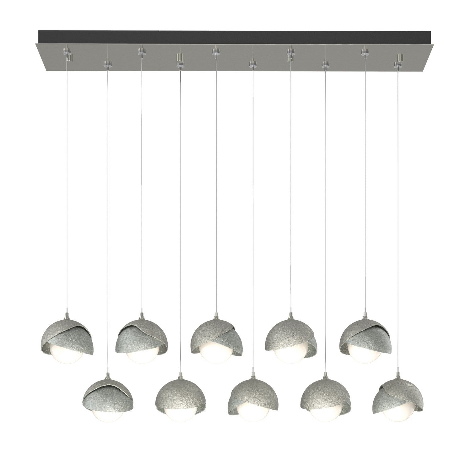 Hubbardton Forge - 131205-SKT-STND-85-82-GG0711 - LED Pendant - Brooklyn - Sterling