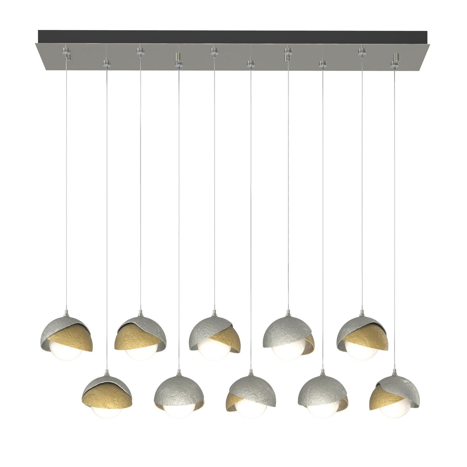 Hubbardton Forge - 131205-SKT-STND-85-86-GG0711 - LED Pendant - Brooklyn - Sterling