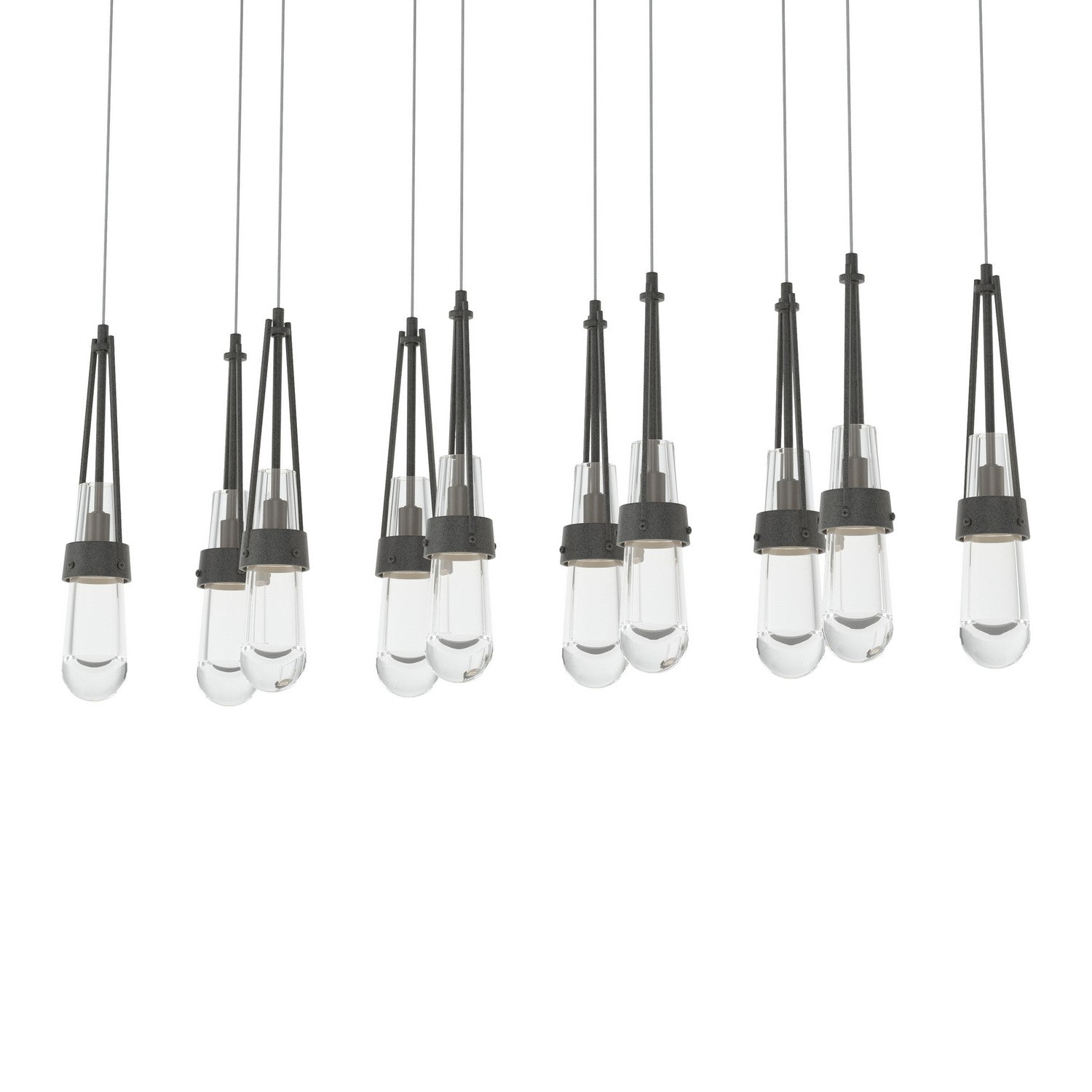 Hubbardton Forge - 131207-SKT-LONG-20-ZM0434 - LED Pendant - Link - Natural Iron