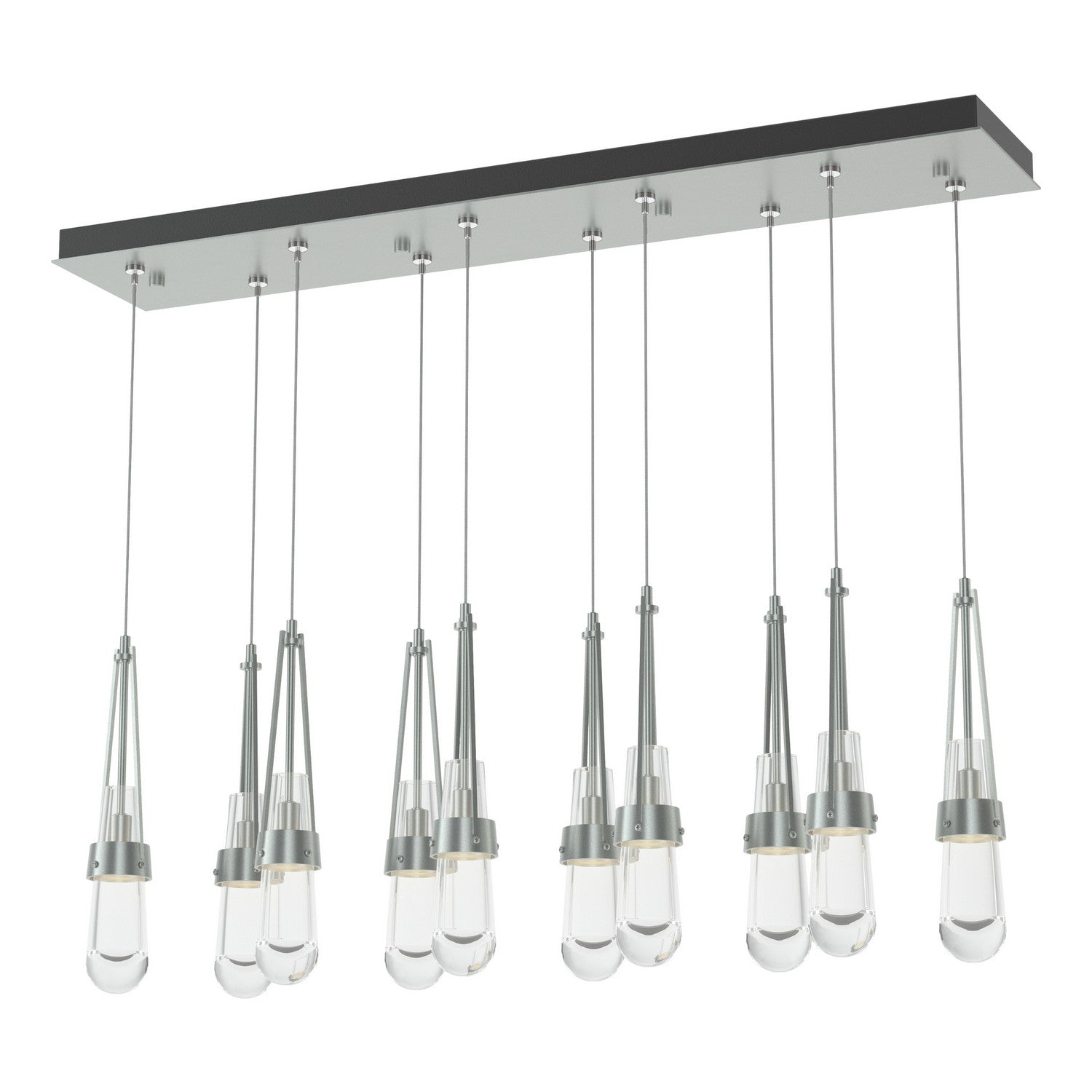 Hubbardton Forge - 131207-SKT-STND-82-ZM0434 - LED Pendant - Link - Vintage Platinum