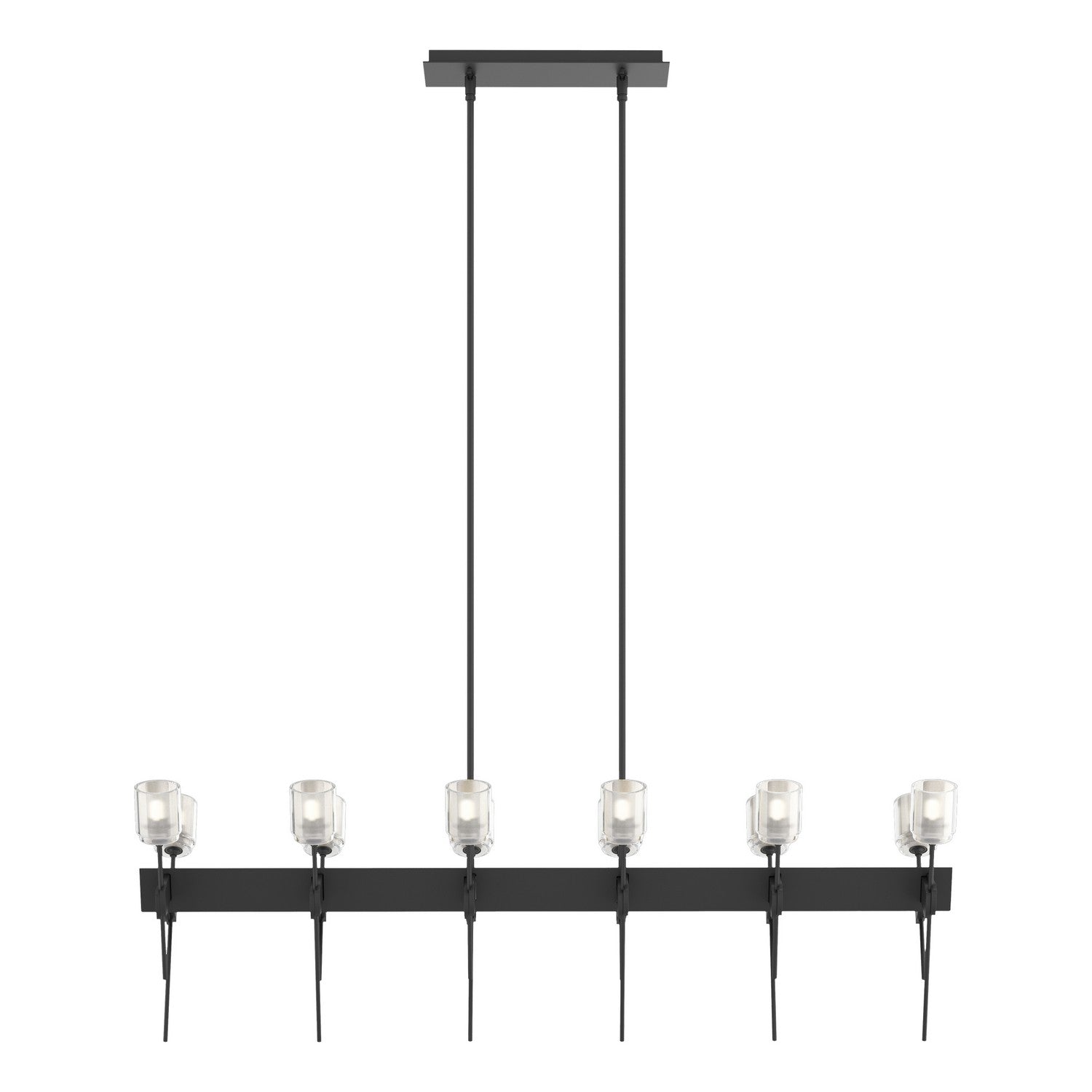 Hubbardton Forge - 131525-SKT-MULT-10-YC0369 - LED Pendant - Echo - Black