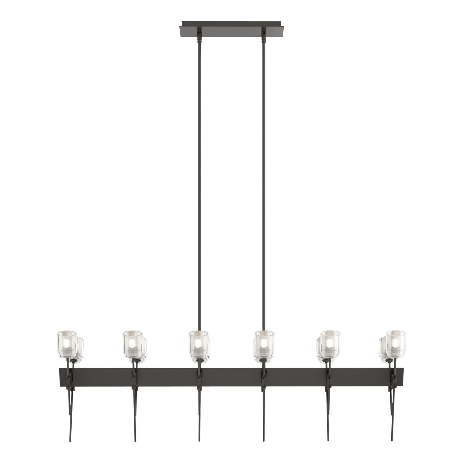 Hubbardton Forge - 131525-SKT-MULT-14-YC0369 - LED Pendant - Echo - Oil Rubbed Bronze