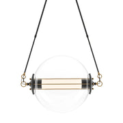 Hubbardton Forge - 134405-SKT-LONG-31-YE0499 - Two Light Pendant - Otto - Black with Brass Accents