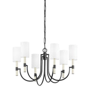 Troy Lighting - F1131-FOR - Six Light Chandelier - Gustine - For