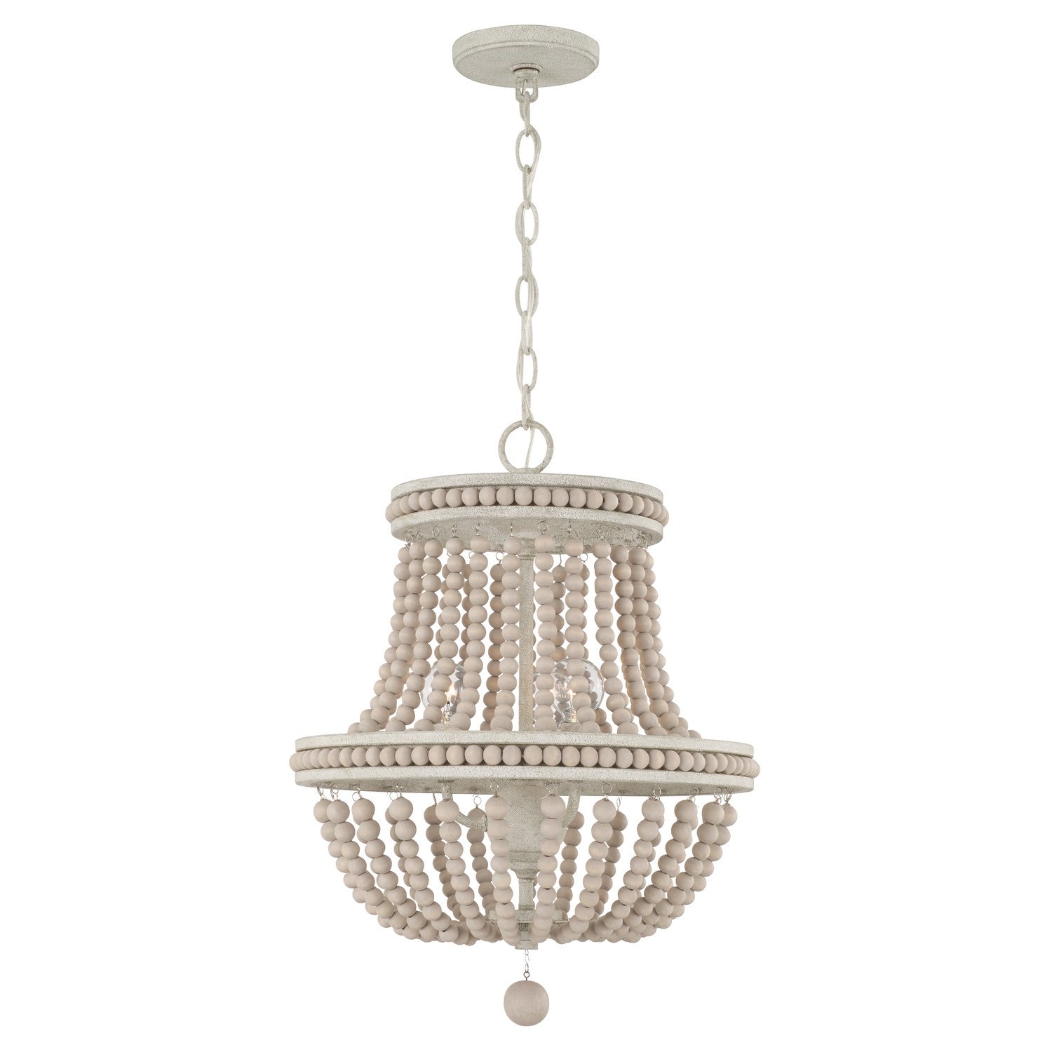 Capital Lighting - AA1022SR - Three Light Chandelier - Handley - Sand Dollar