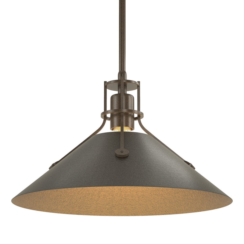 Hubbardton Forge - 134550-SKT-MULT-05-14 - One Light Pendant - Henry - Bronze