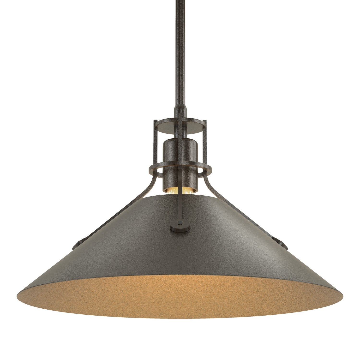 Hubbardton Forge - 134550-SKT-MULT-14-14 - One Light Pendant - Henry - Oil Rubbed Bronze