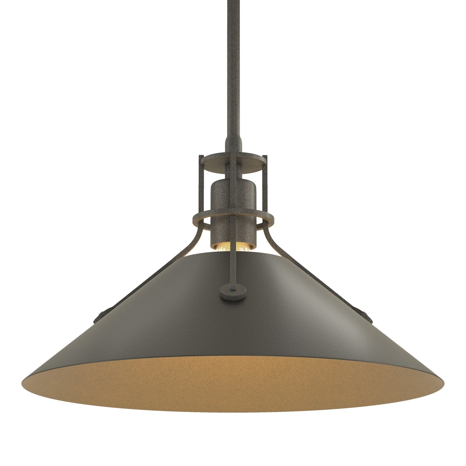 Hubbardton Forge - 134550-SKT-MULT-20-10 - One Light Pendant - Henry - Natural Iron
