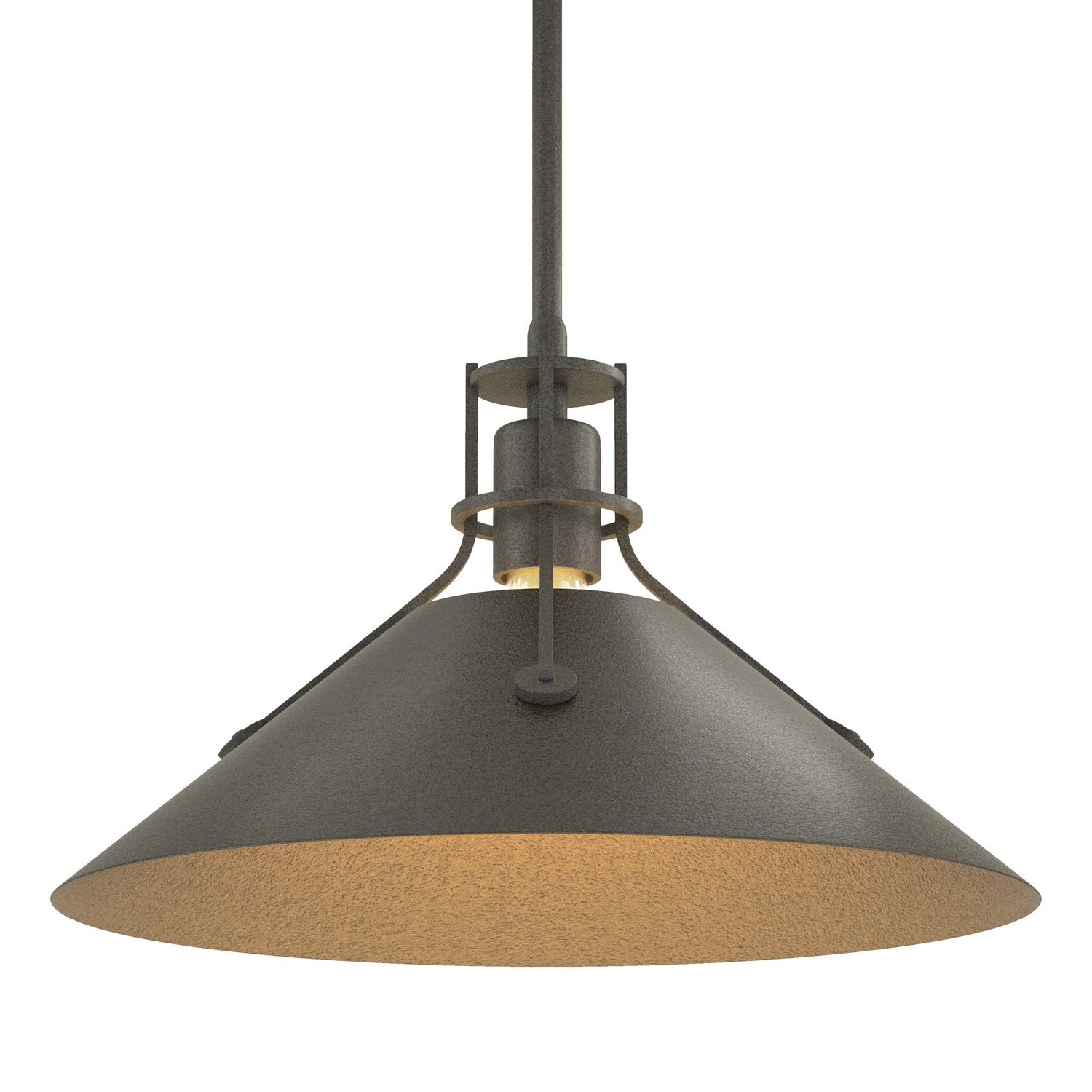 Hubbardton Forge - 134550-SKT-MULT-20-14 - One Light Pendant - Henry - Natural Iron