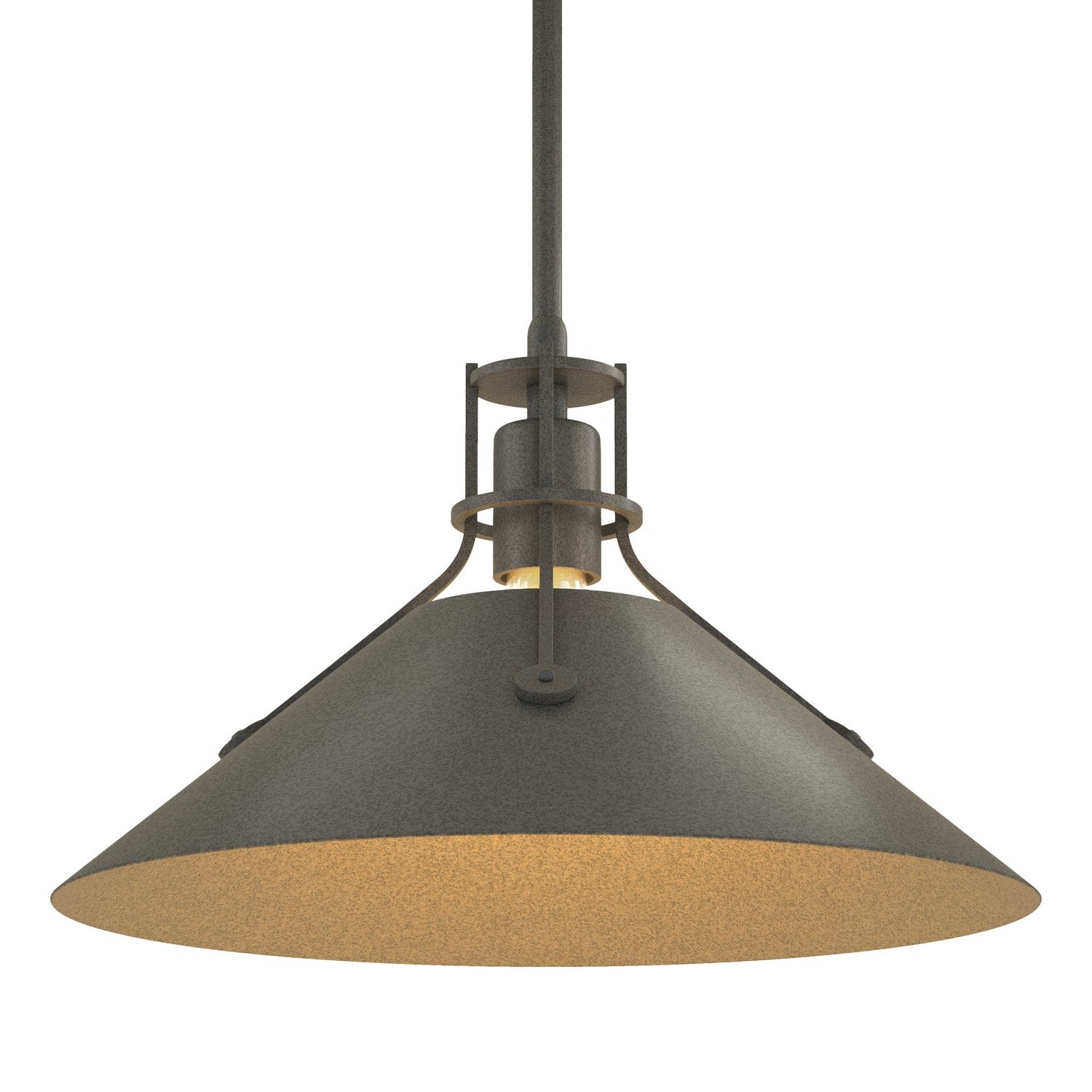 Hubbardton Forge - 134550-SKT-MULT-20-20 - One Light Pendant - Henry - Natural Iron