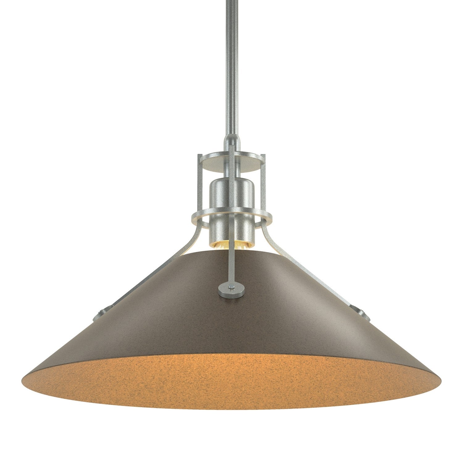 Hubbardton Forge - 134550-SKT-MULT-82-05 - One Light Pendant - Henry - Vintage Platinum