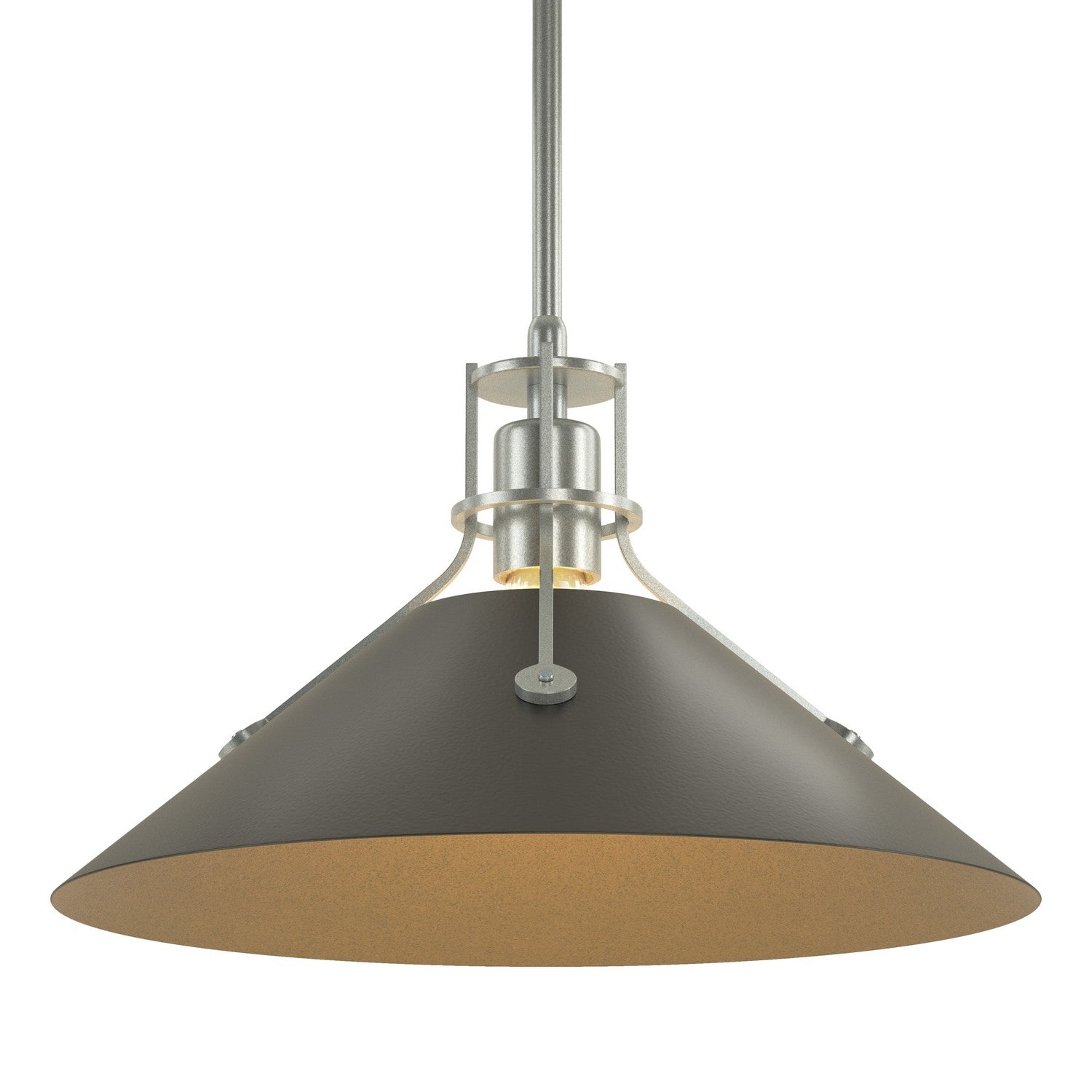 Hubbardton Forge - 134550-SKT-MULT-82-10 - One Light Pendant - Henry - Vintage Platinum