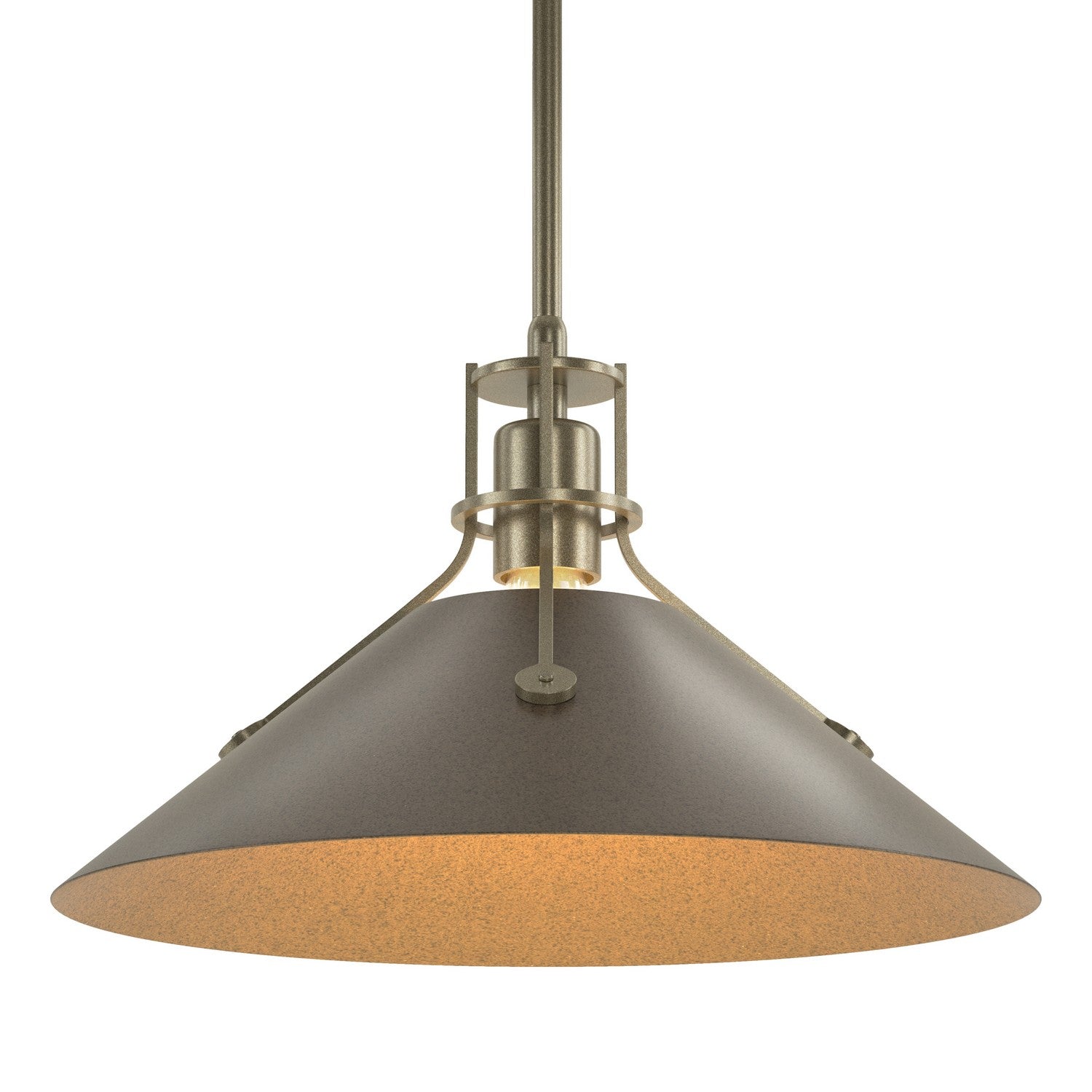 Hubbardton Forge - 134550-SKT-MULT-84-05 - One Light Pendant - Henry - Soft Gold
