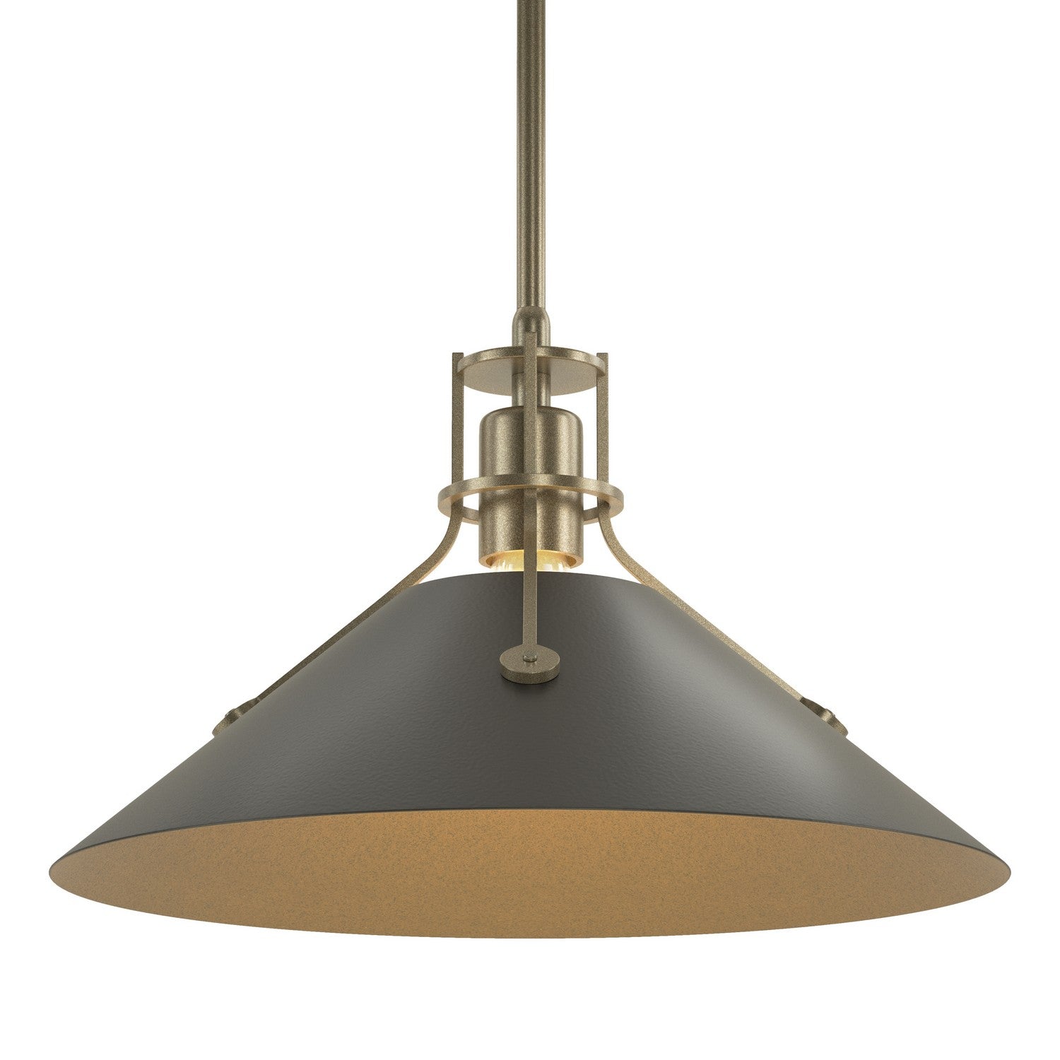 Hubbardton Forge - 134550-SKT-MULT-84-10 - One Light Pendant - Henry - Soft Gold