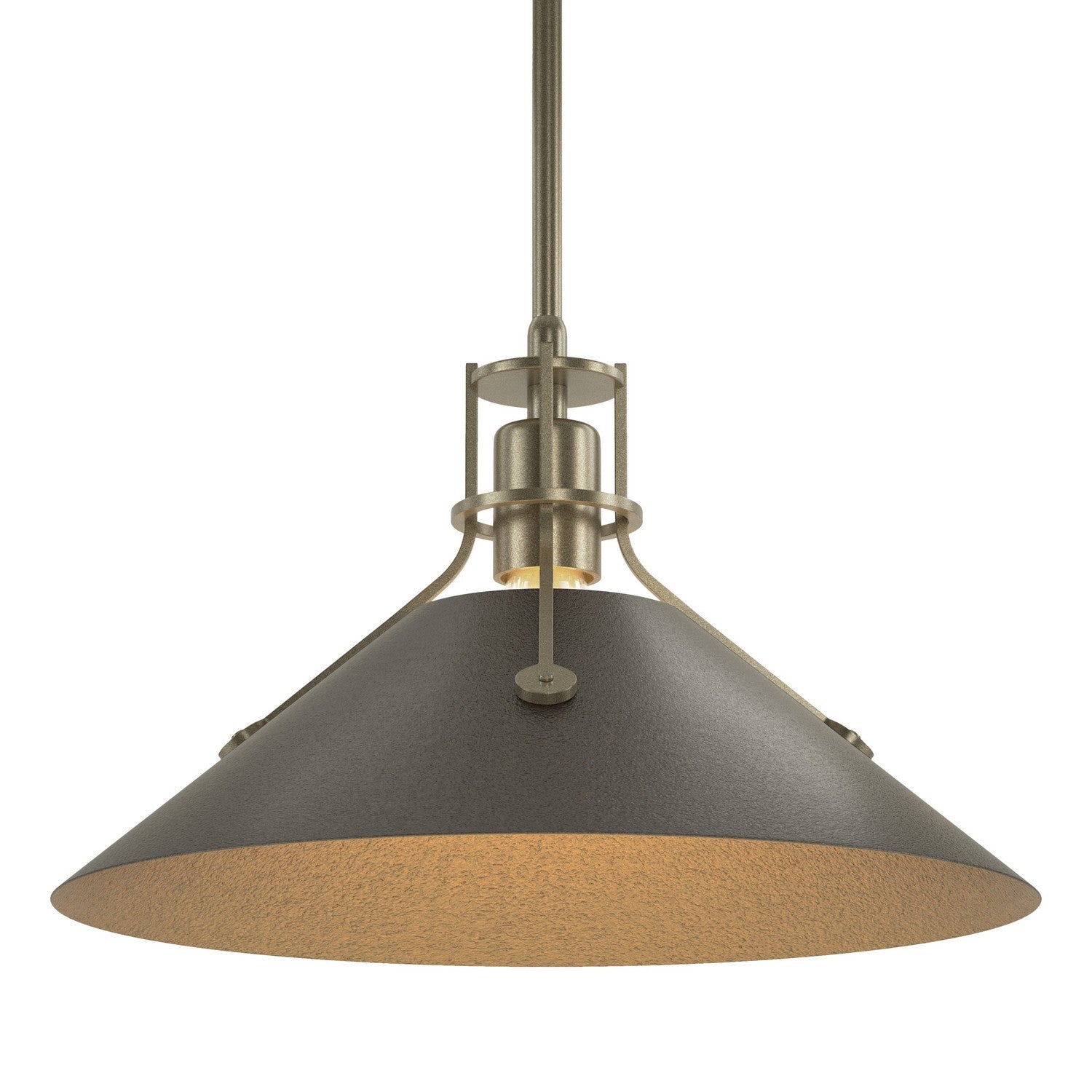 Hubbardton Forge - 134550-SKT-MULT-84-14 - One Light Pendant - Henry - Soft Gold