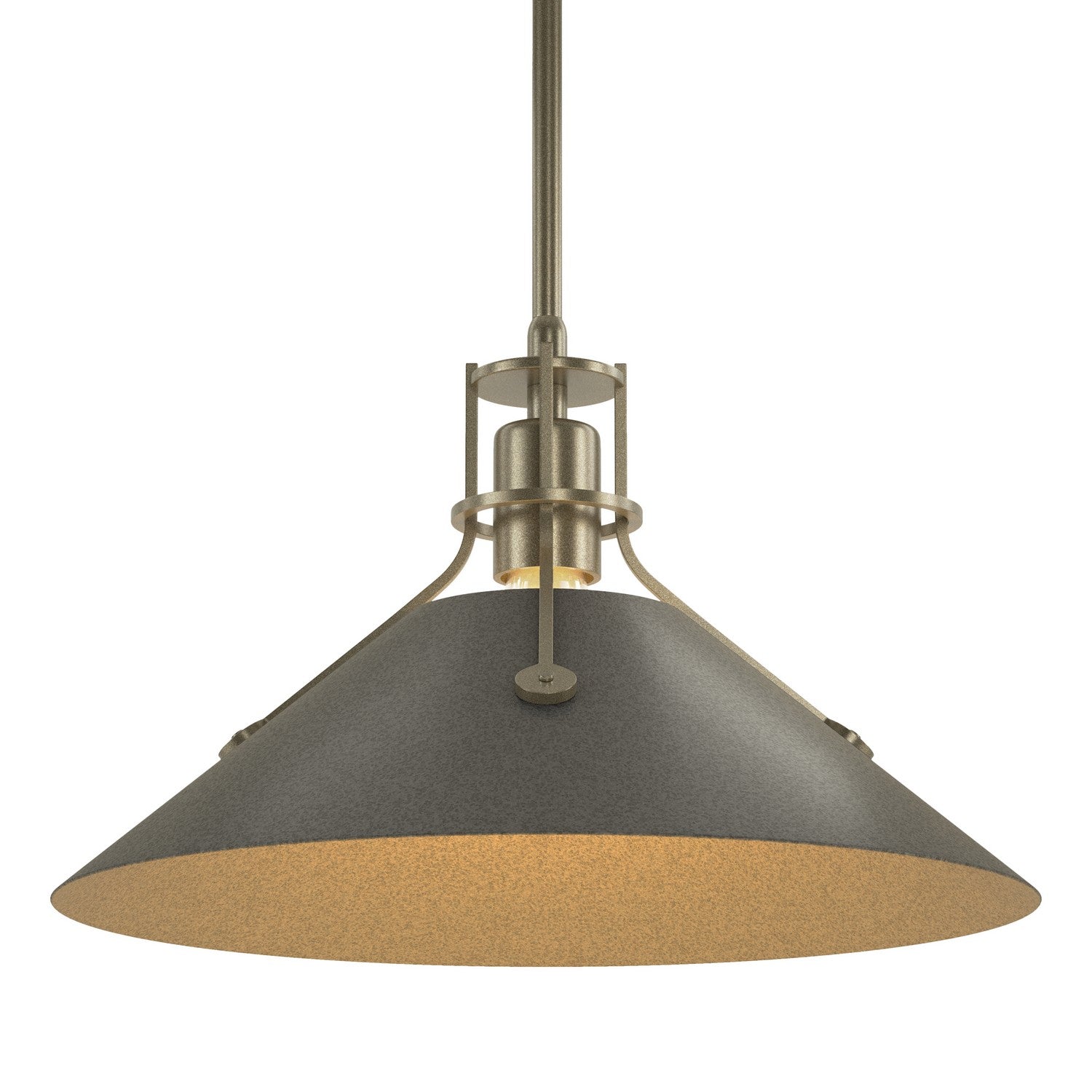 Hubbardton Forge - 134550-SKT-MULT-84-20 - One Light Pendant - Henry - Soft Gold