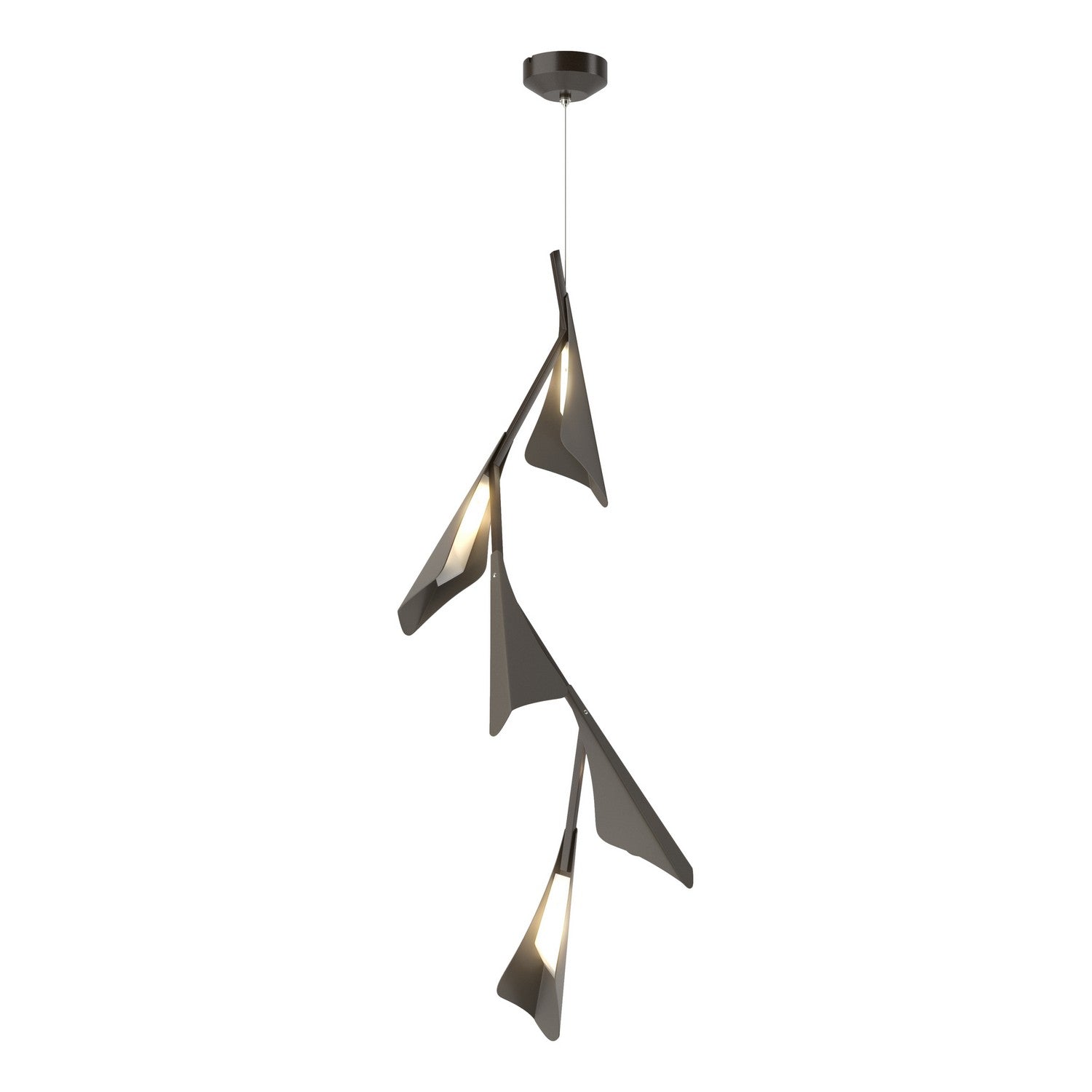 Hubbardton Forge - 135006-LED-STND-14-07 - LED Pendant - Plume - Oil Rubbed Bronze