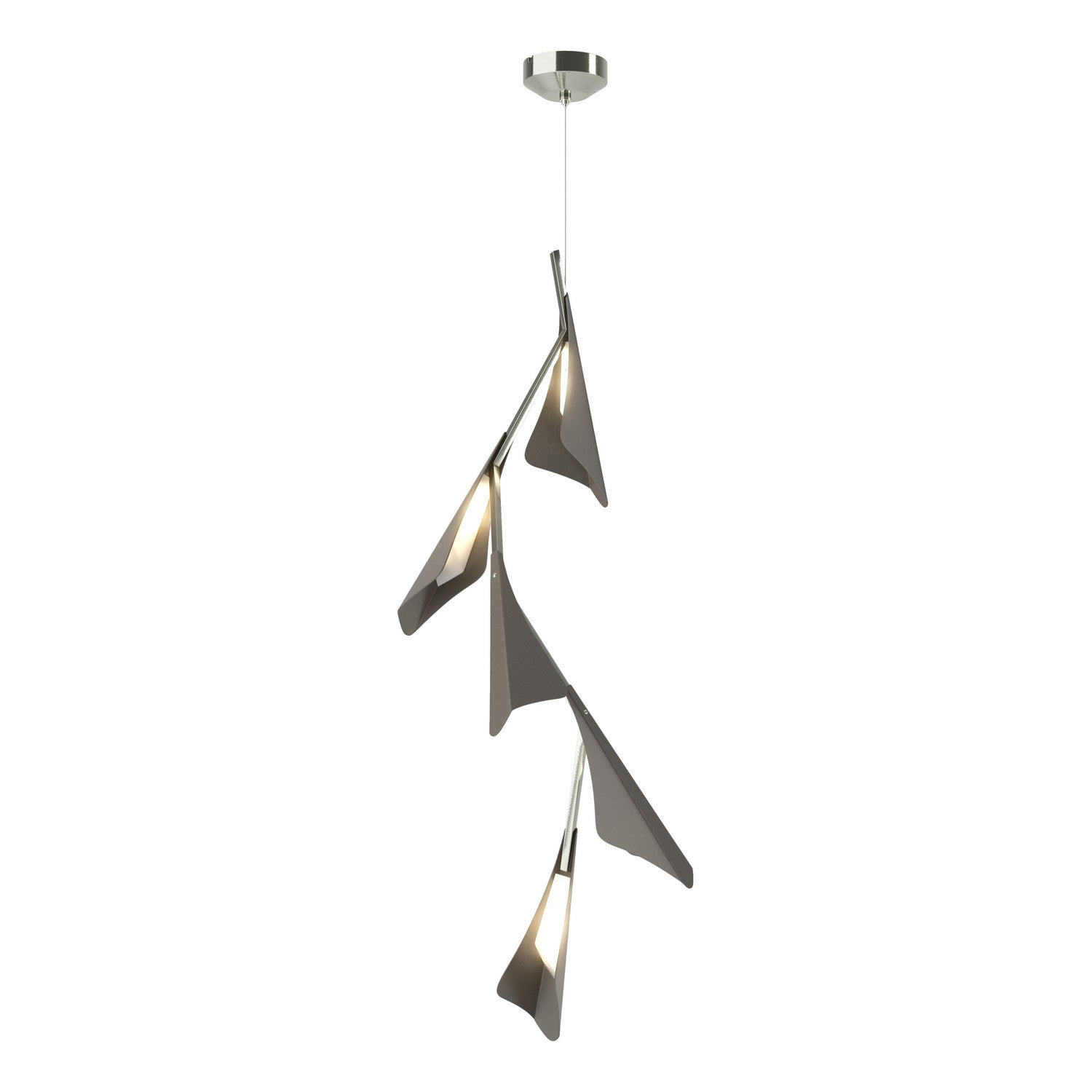 Hubbardton Forge - 135006-LED-STND-85-07 - LED Pendant - Plume - Sterling