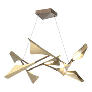 Hubbardton Forge - 135007-LED-STND-05-84 - LED Pendant - Plume - Bronze