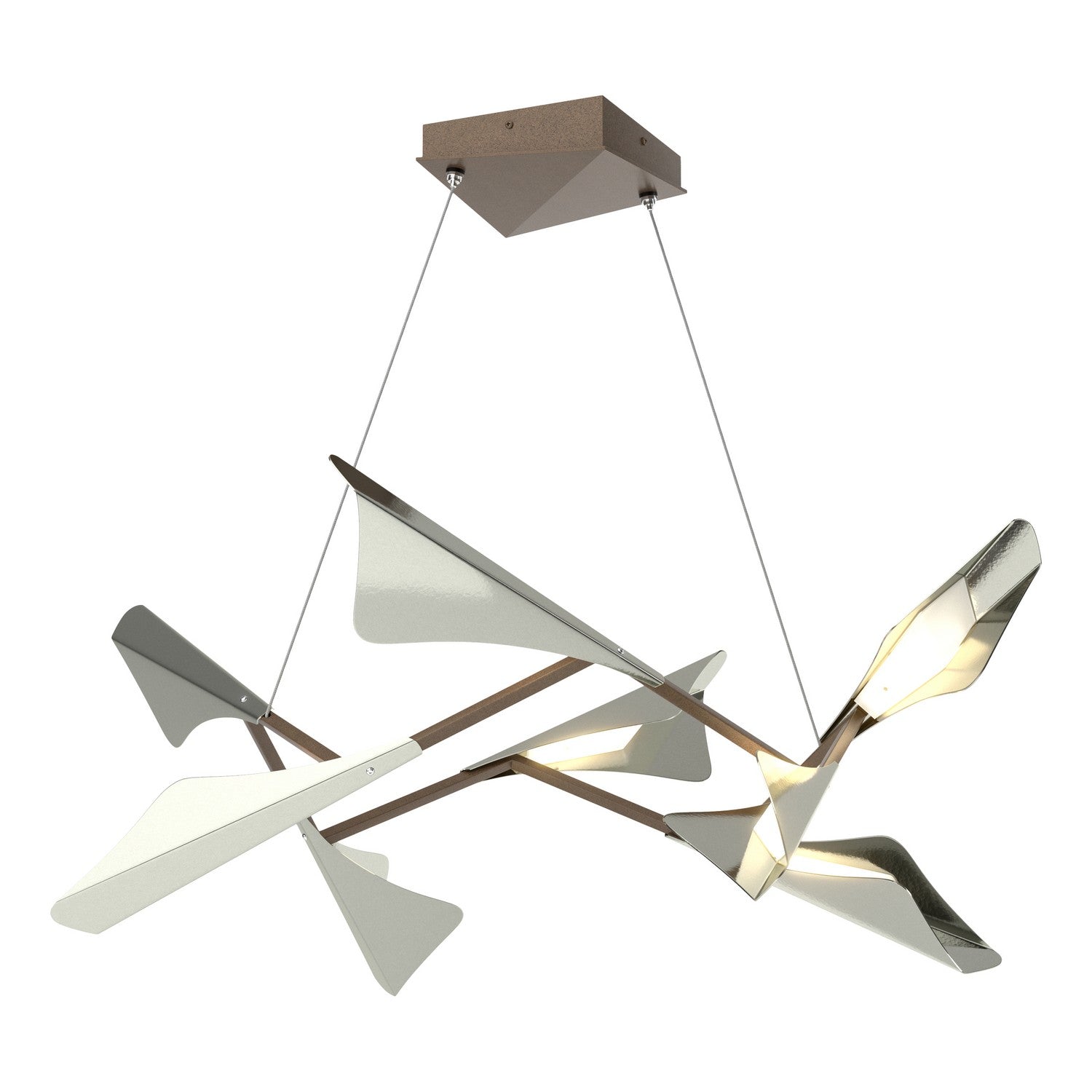 Hubbardton Forge - 135007-LED-STND-05-85 - LED Pendant - Plume - Bronze