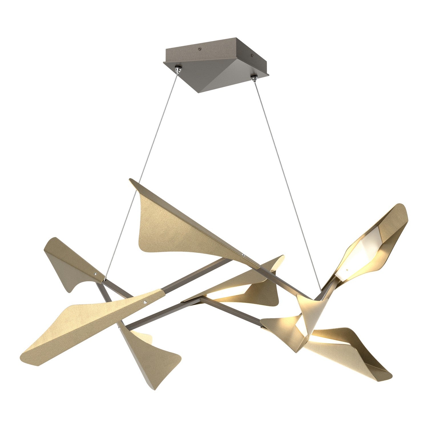 Hubbardton Forge - 135007-LED-STND-07-84 - LED Pendant - Plume - Dark Smoke