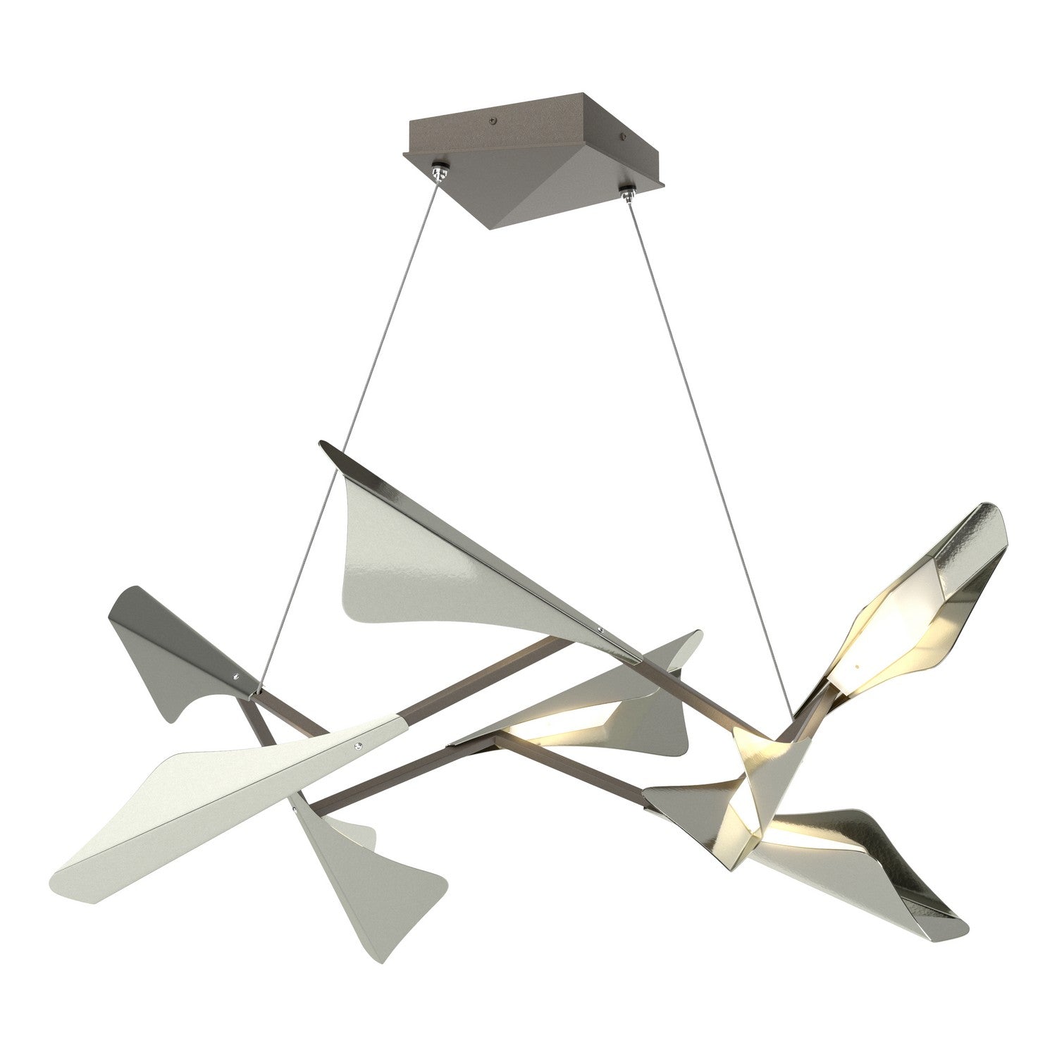 Hubbardton Forge - 135007-LED-STND-07-85 - LED Pendant - Plume - Dark Smoke