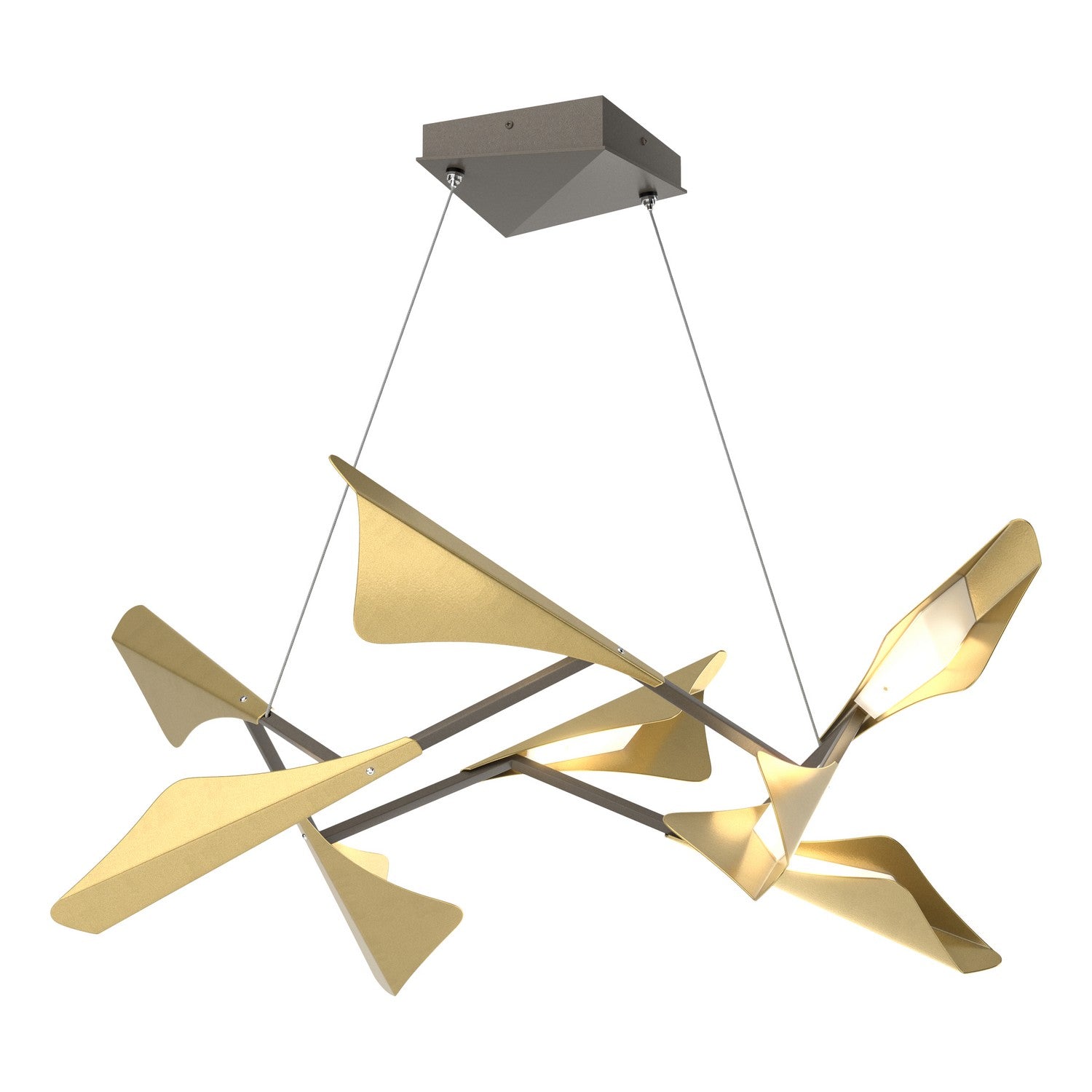 Hubbardton Forge - 135007-LED-STND-07-86 - LED Pendant - Plume - Dark Smoke