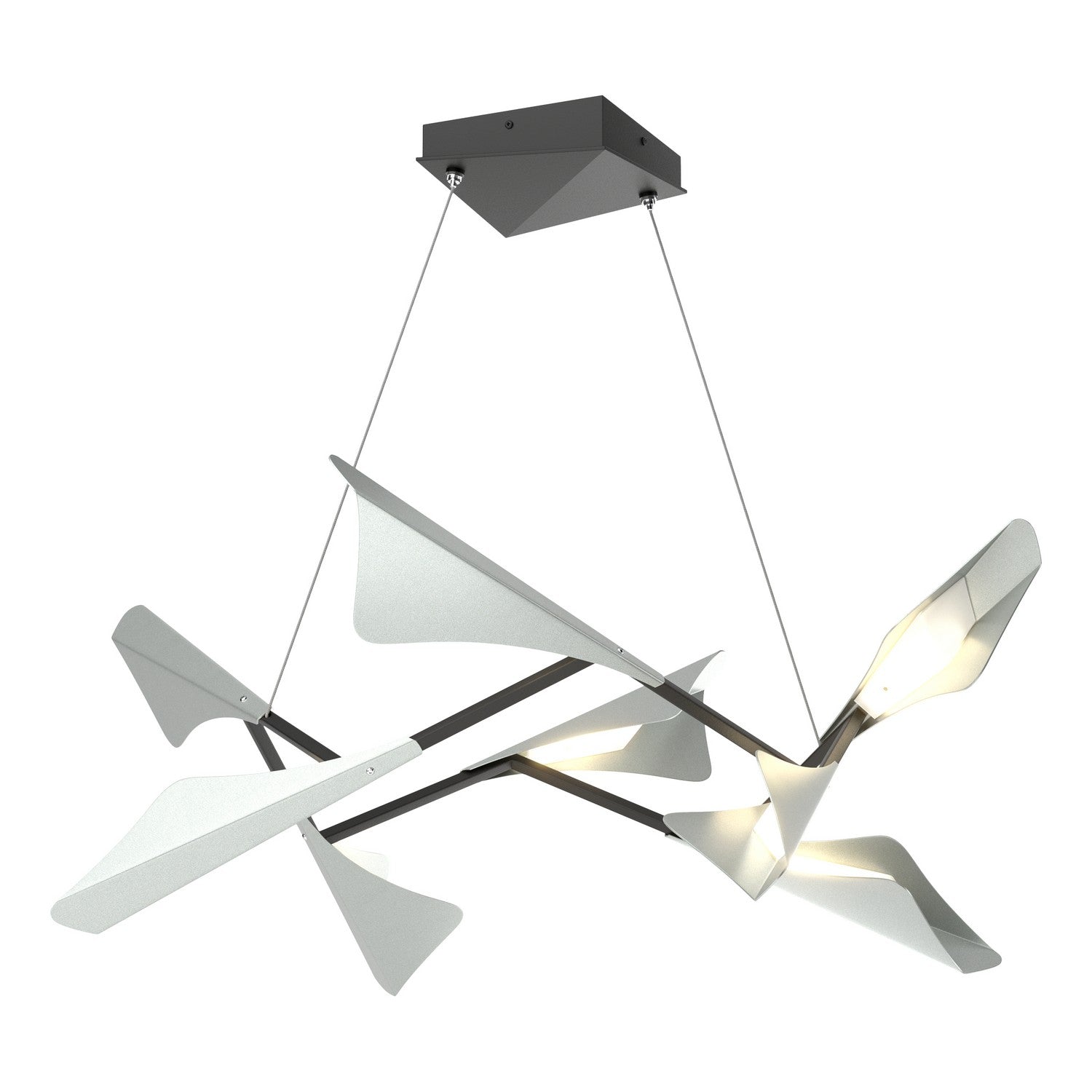 Hubbardton Forge - 135007-LED-STND-10-82 - LED Pendant - Plume - Black