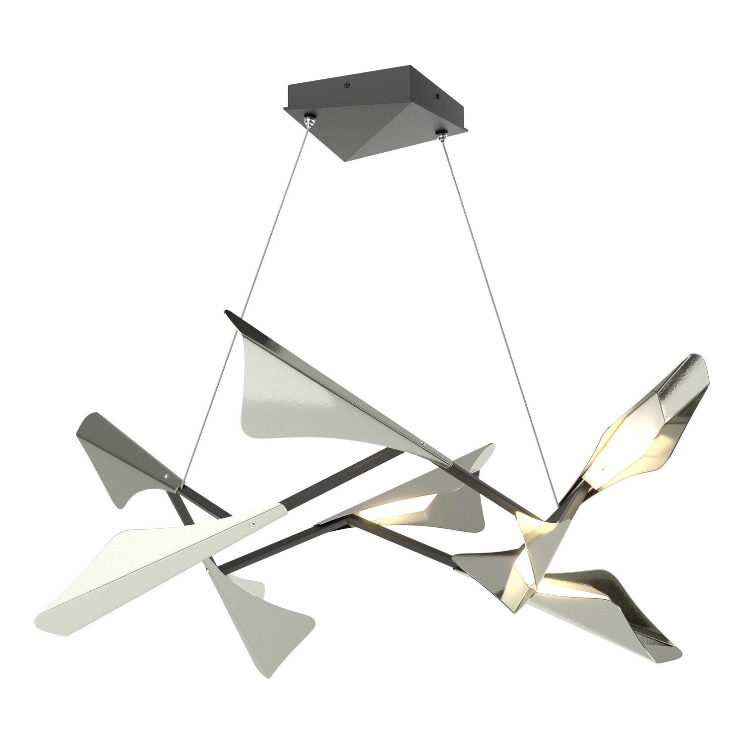 Hubbardton Forge - 135007-LED-STND-10-85 - LED Pendant - Plume - Black